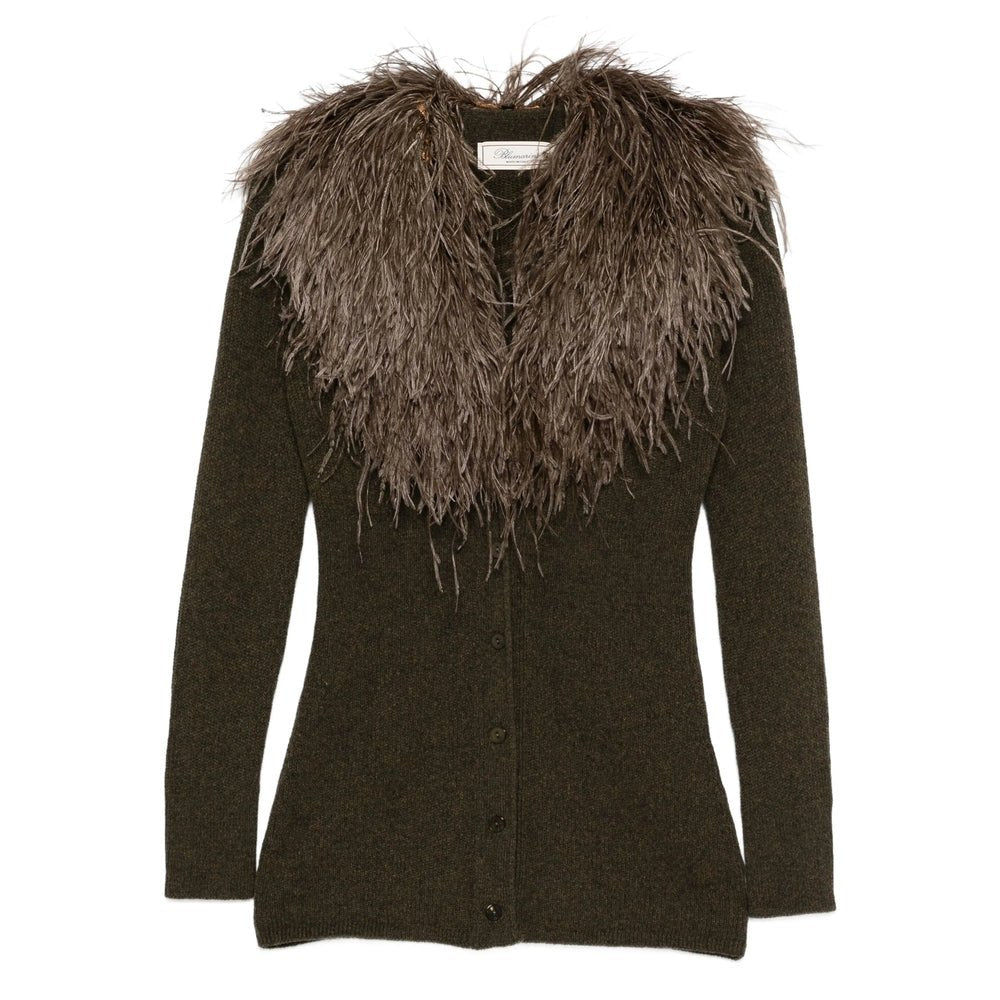 Blumarine Green Knitwear - Cardigans Women - EZE Fashion®