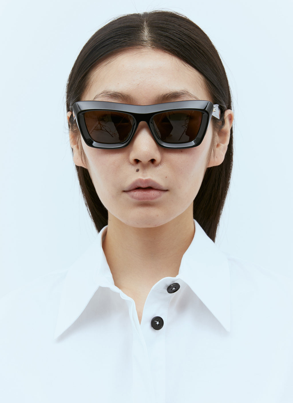 Bottega Veneta Women Classic Cat Eye Sunglasses