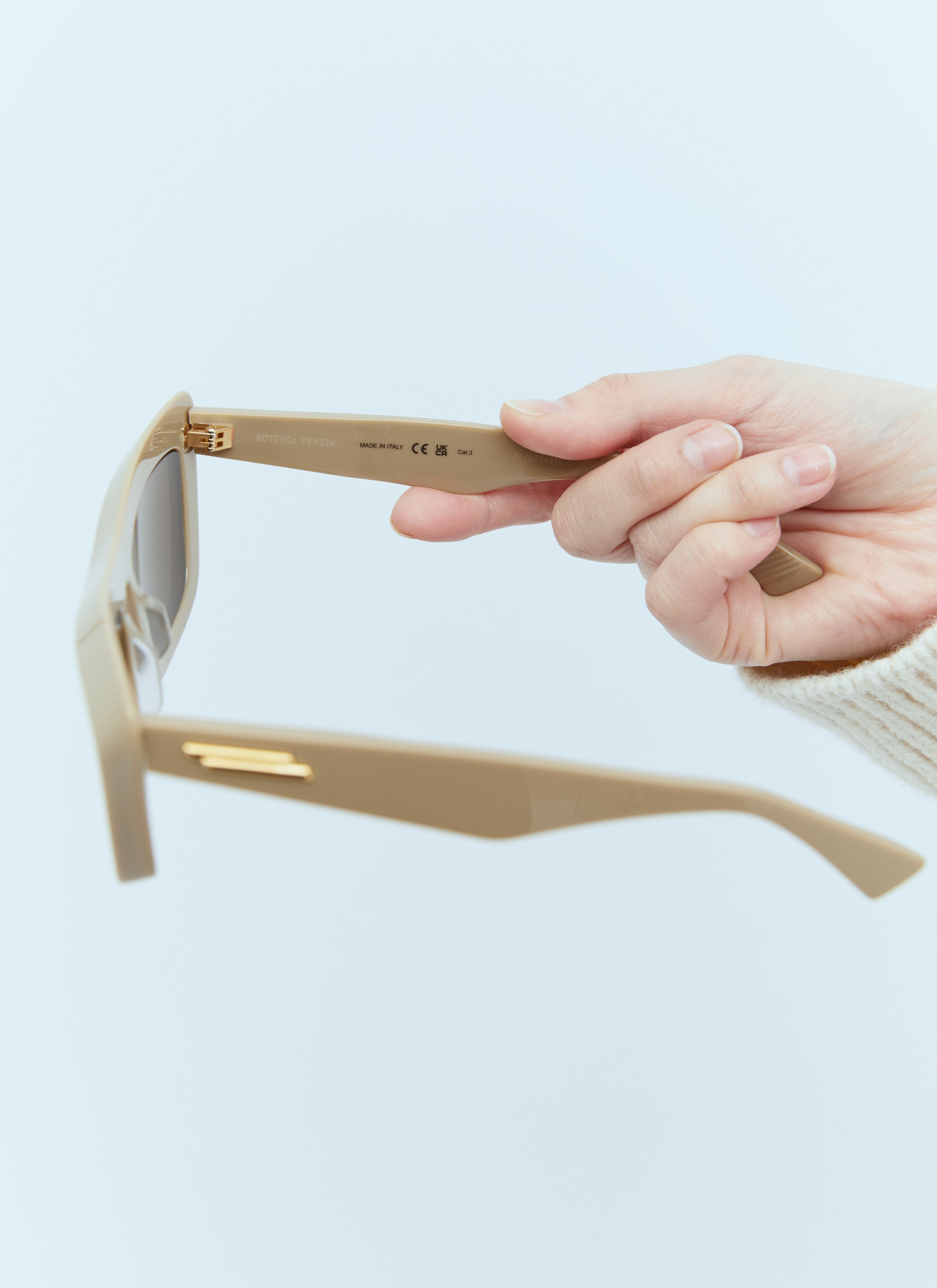 Bottega Veneta Women Classic Cat Eye Sunglasses