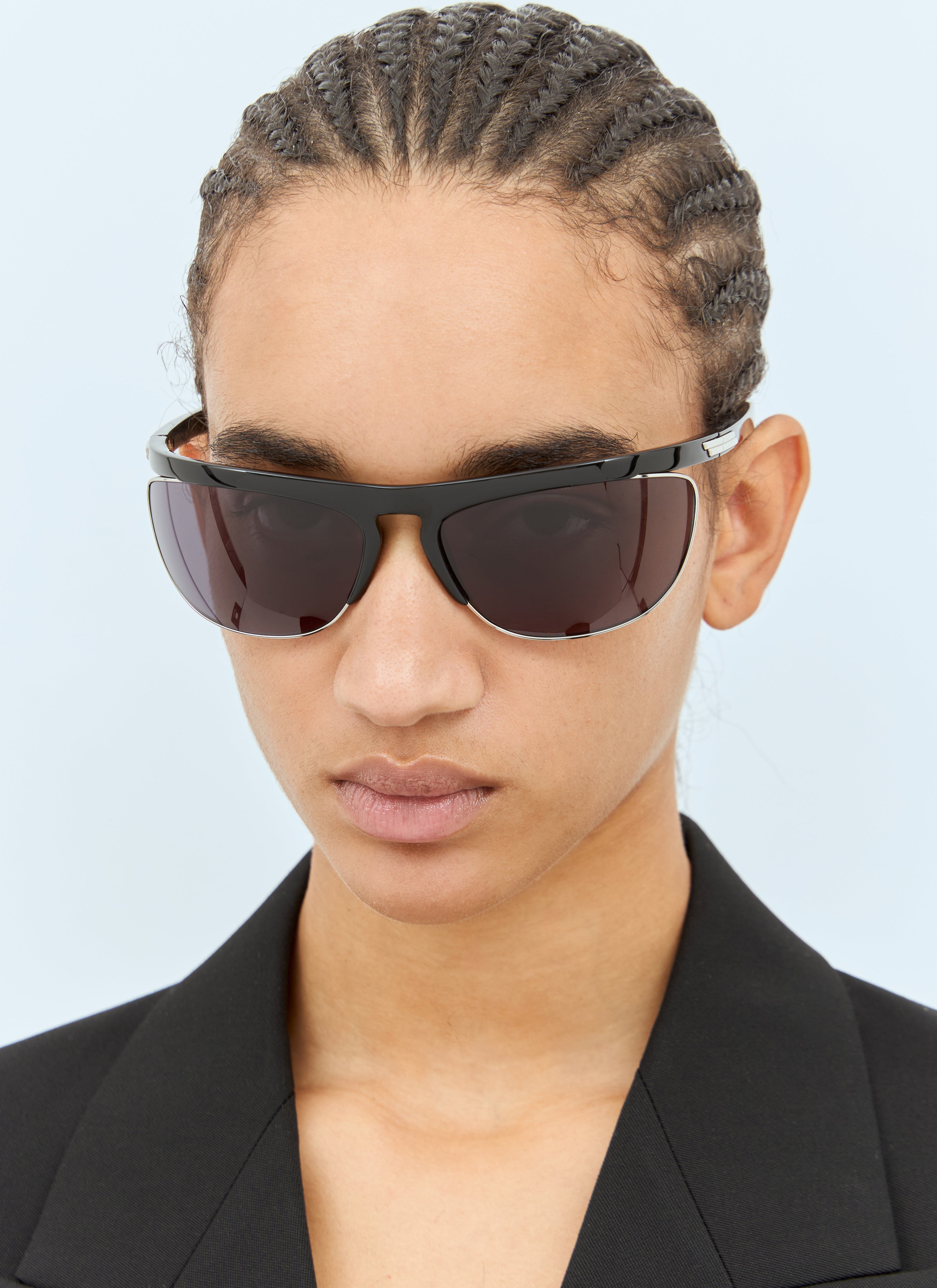 Bottega Veneta Women Speed Rectangular Sunglasses