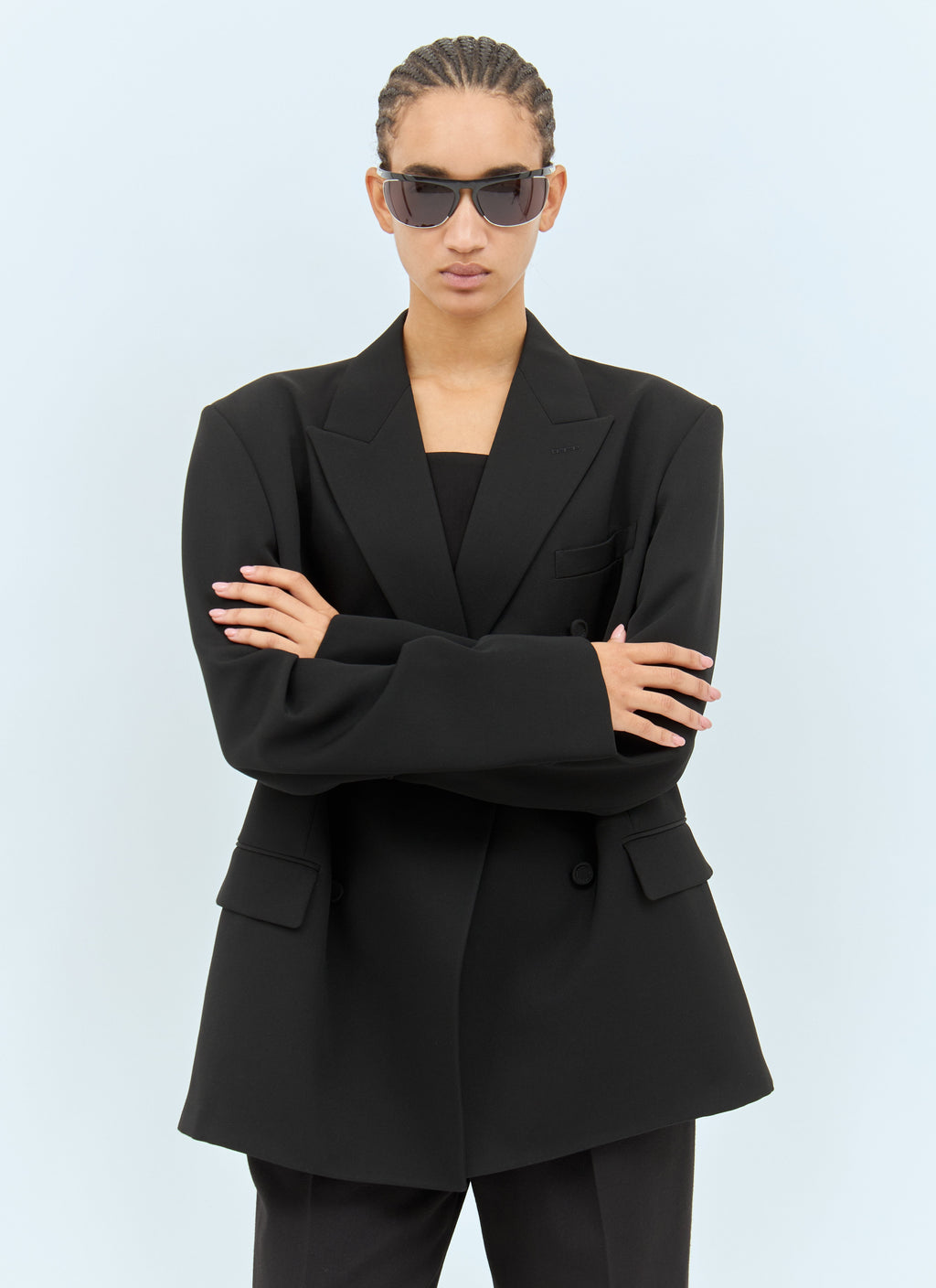 Bottega Veneta Women Speed Rectangular Sunglasses