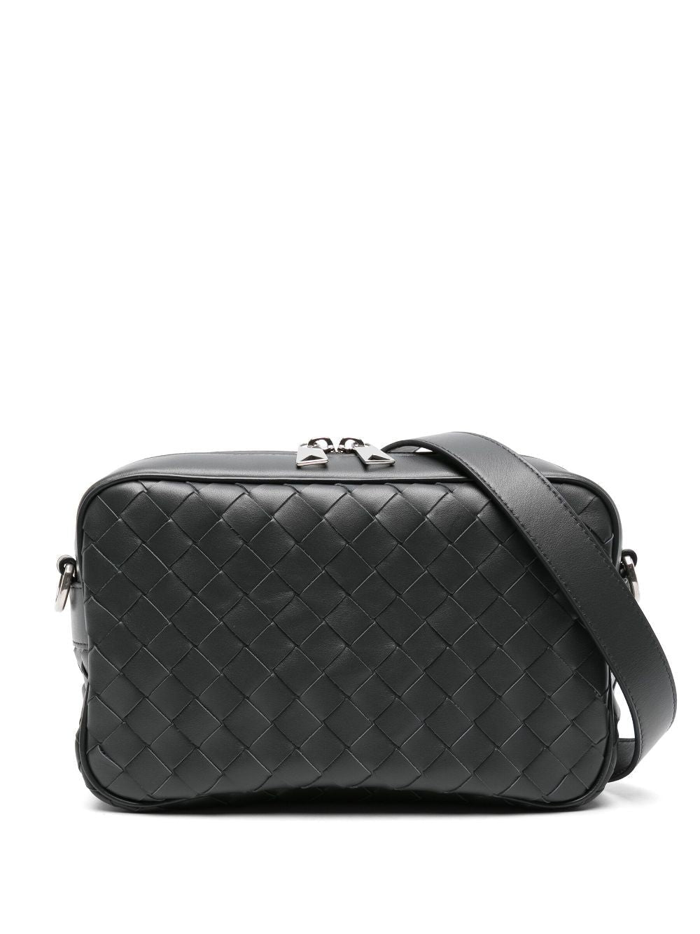 Bottega Veneta Men Camera Bag Intrecciato Piccola - EZE Fashion®