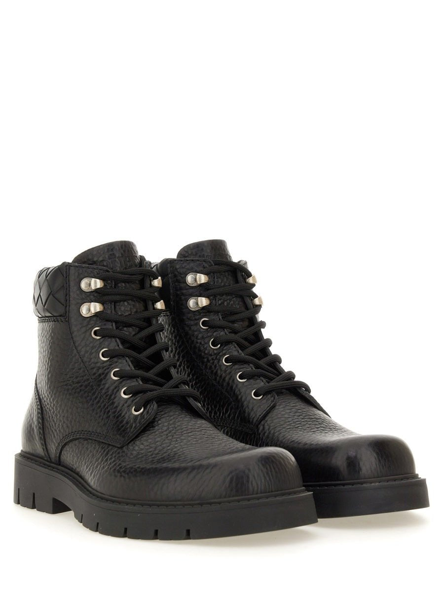 Bottega Veneta Men Lace - Up Boot "Haddock" - EZE Fashion®