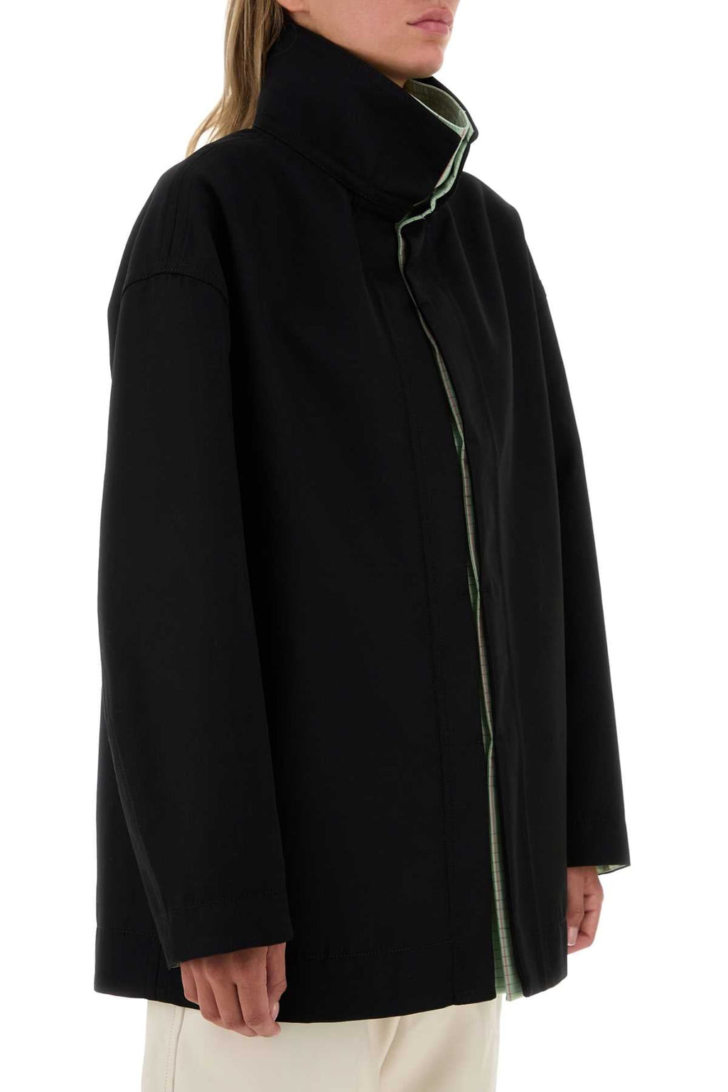 Bottega Veneta Women Black Wool Jacket - EZE Fashion®