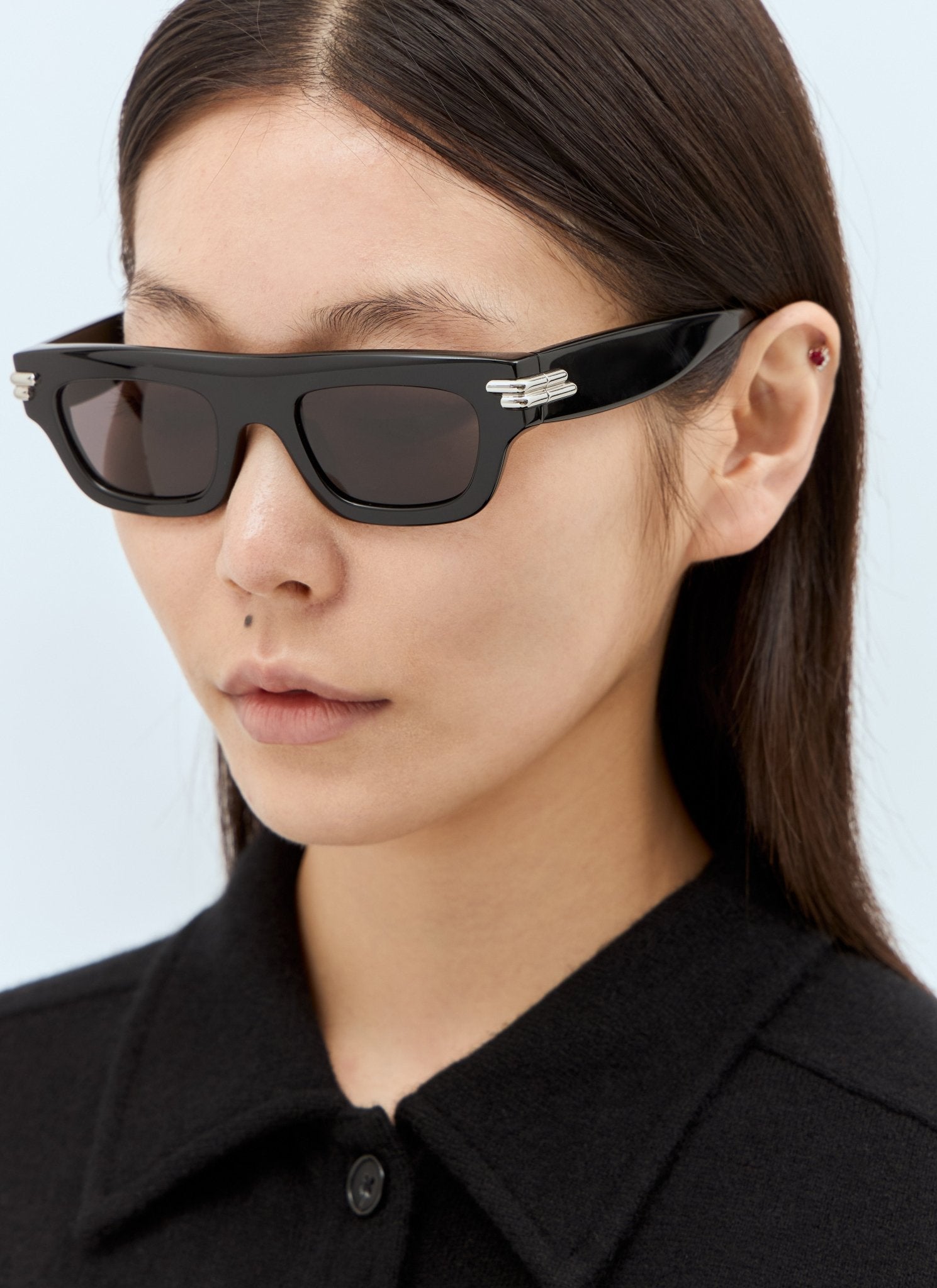 Bottega Veneta Women Mitre Square Sunglasses - EZE Fashion®