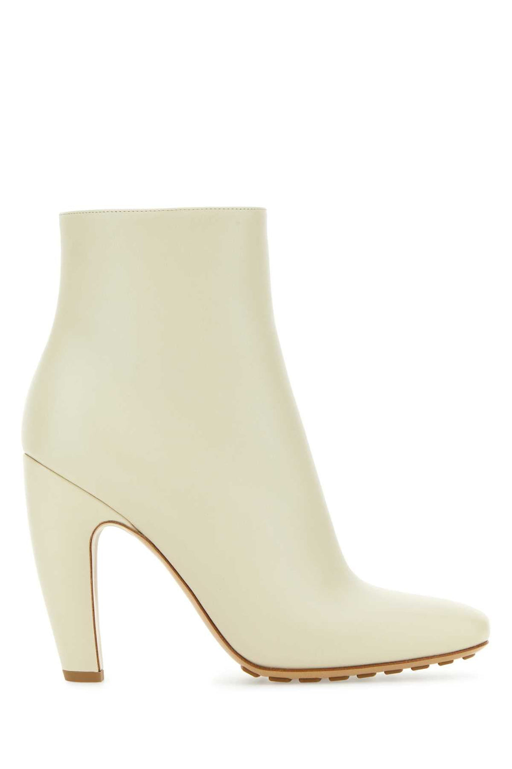 Bottega Veneta Women Sand Leather Canalazzo Ankle Boots - EZE Fashion®