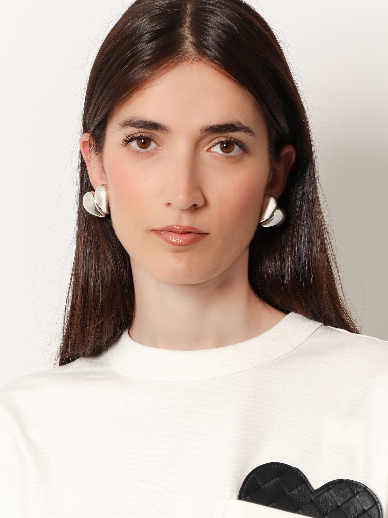 Bottega Veneta Women Silver Earrings - EZE Fashion®