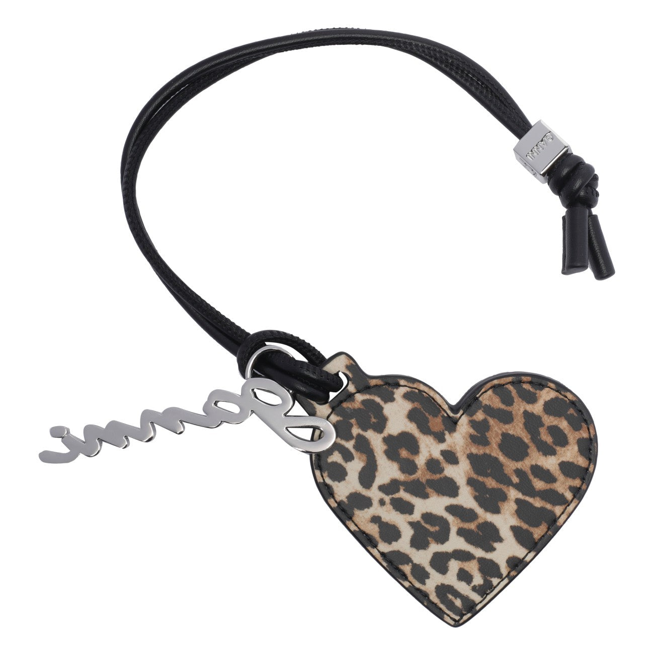 Ganni Women Bou Heart Mirror Keyring