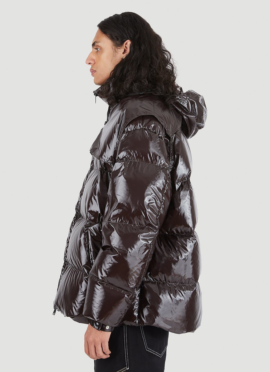 Bottega Veneta Men Gloss Padded Down Jacket