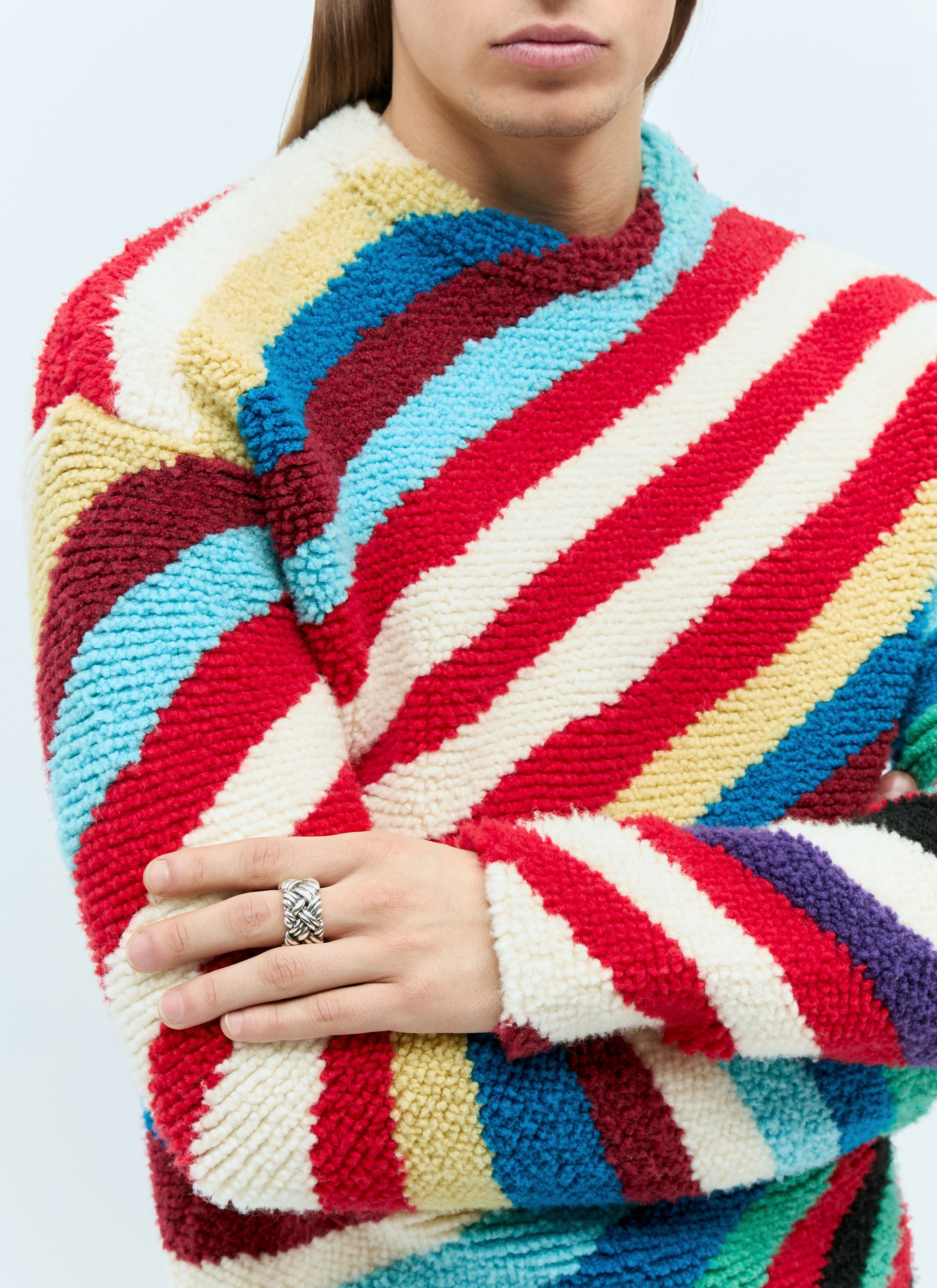 Bottega Veneta Men Intreccio Ring