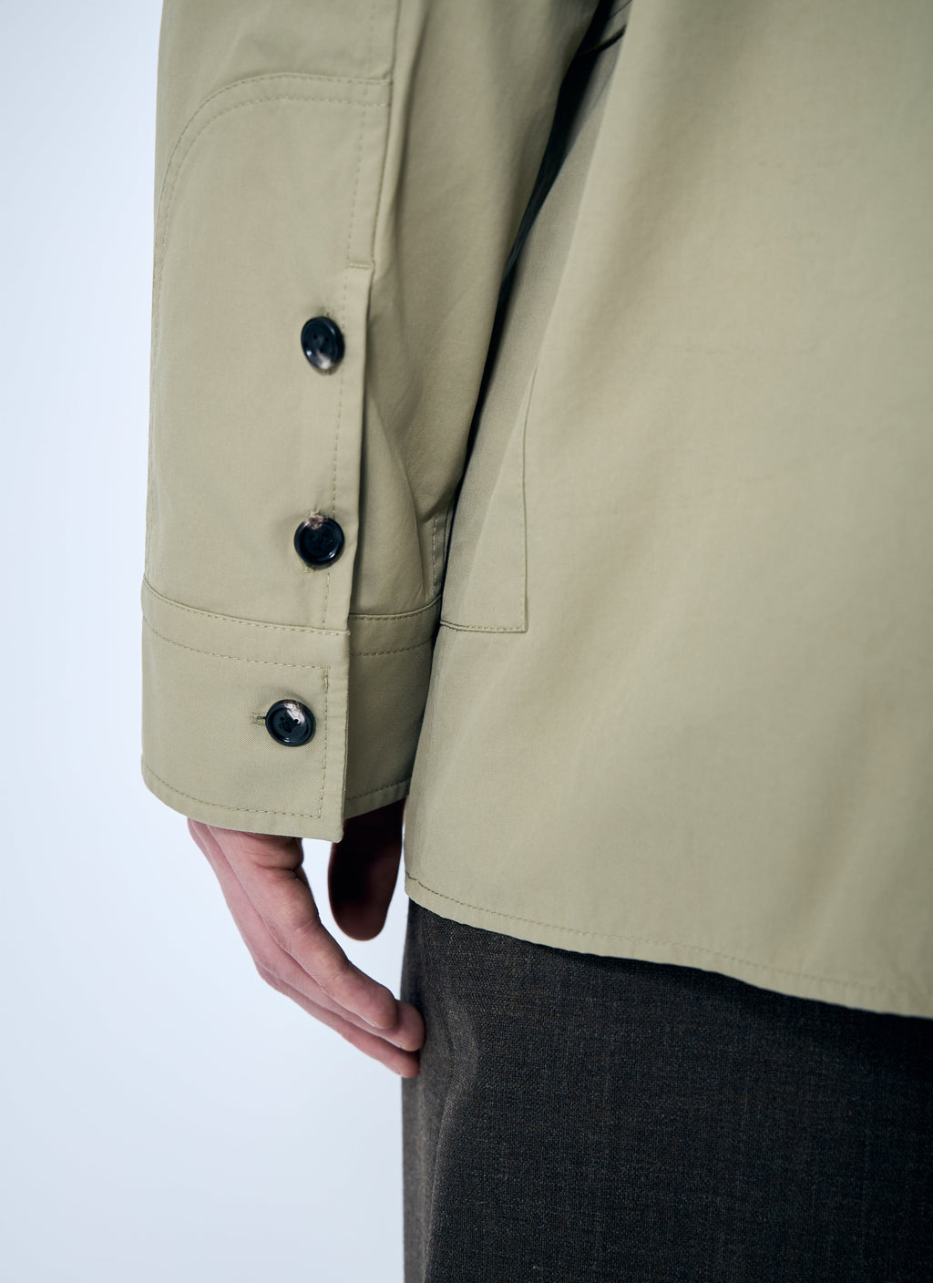 Bottega Veneta Men Light-Cotton Twill Overshirt