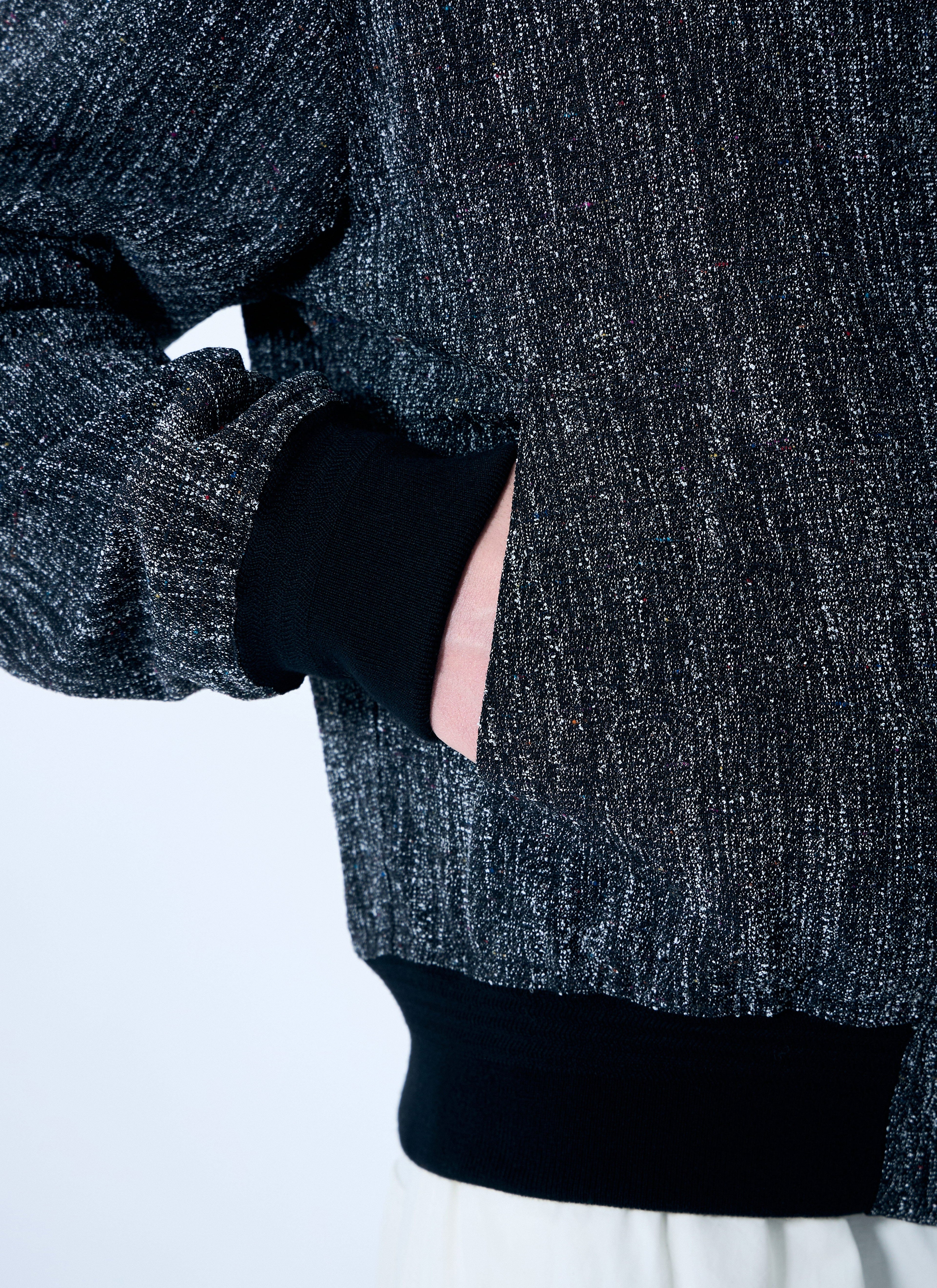 Bottega Veneta Men Fleck Zip-Up Jacket