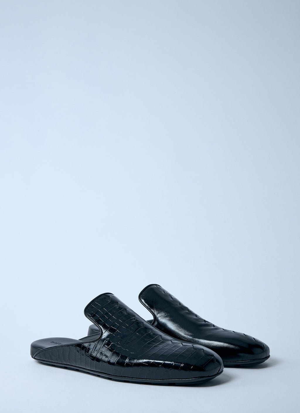 Bottega Veneta Men Roma Leather Mules