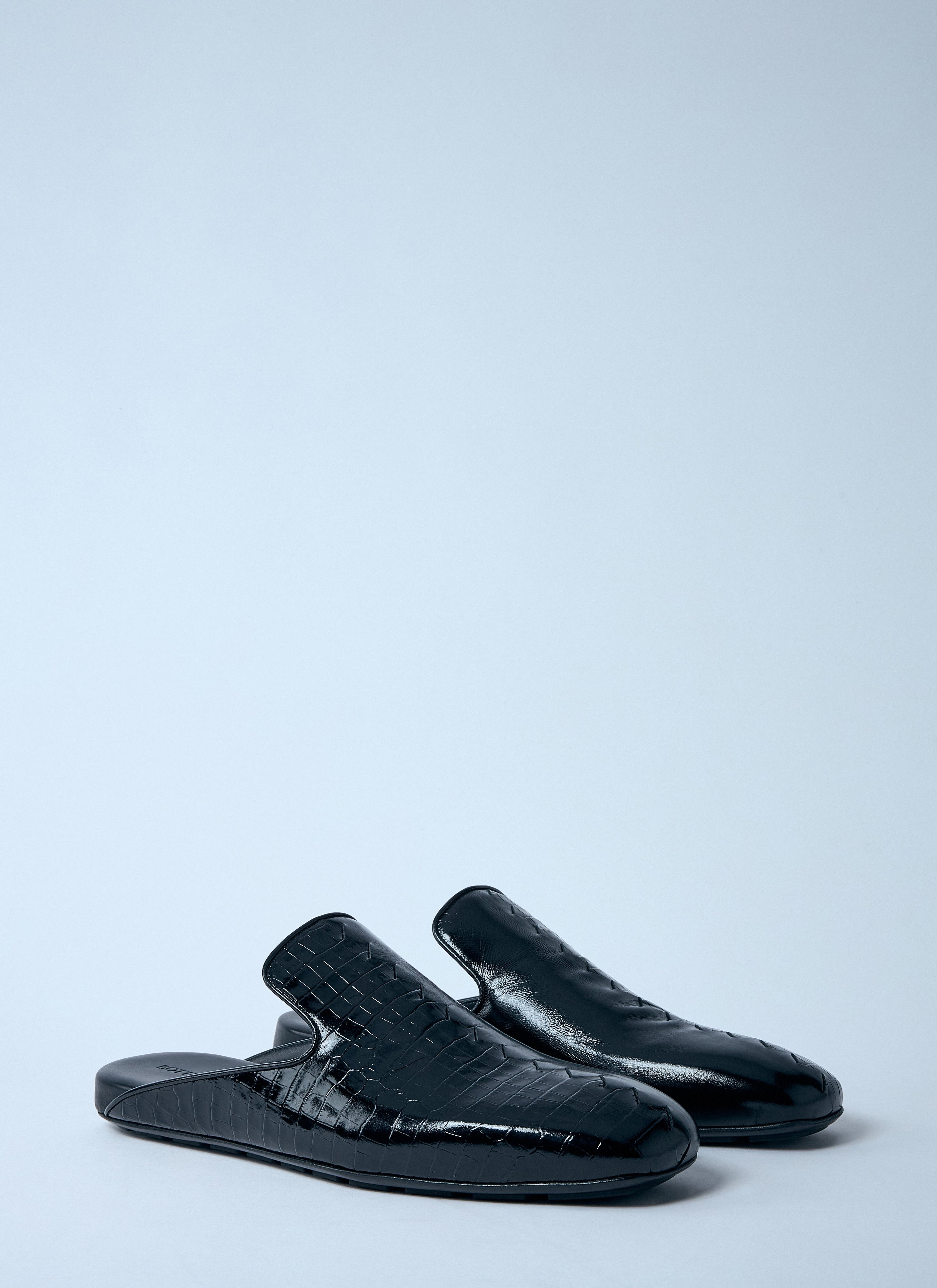 Bottega Veneta Men Roma Leather Mules
