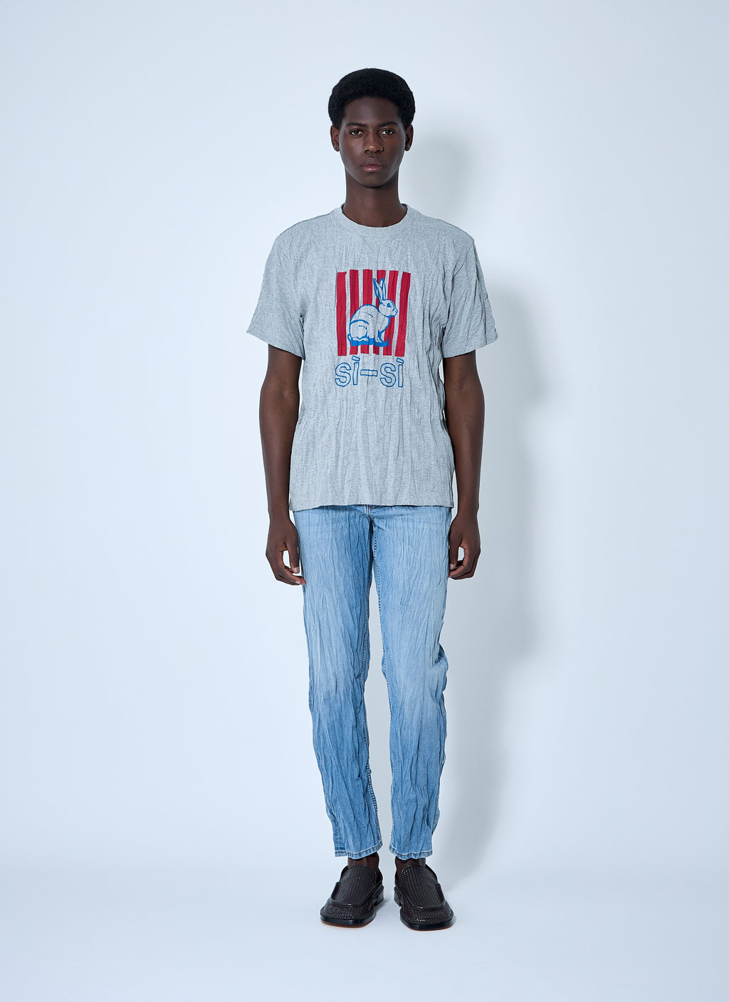 Bottega Veneta Men Crushed Sisi T-Shirt