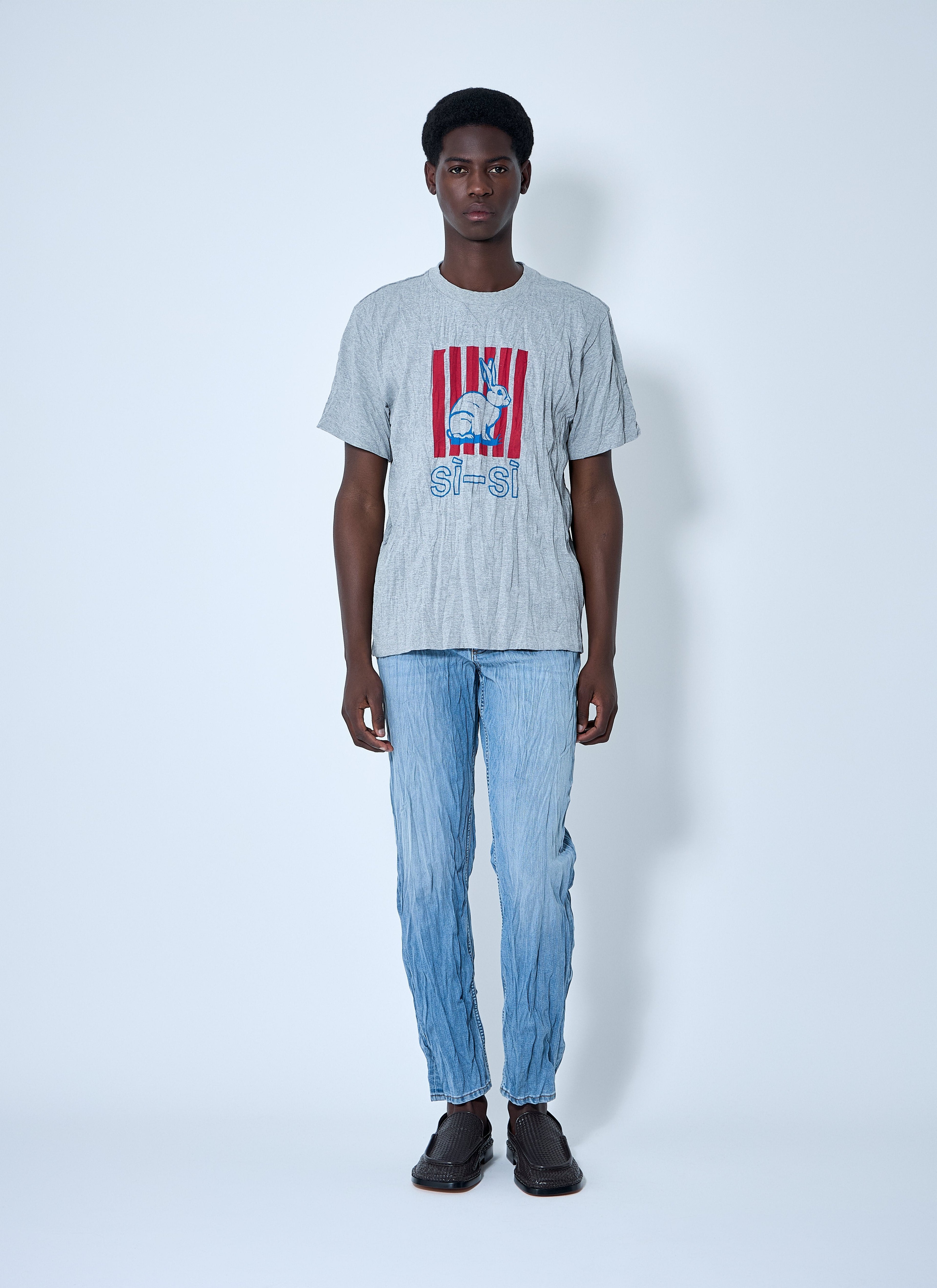 Bottega Veneta Men Crushed Sisi T-Shirt