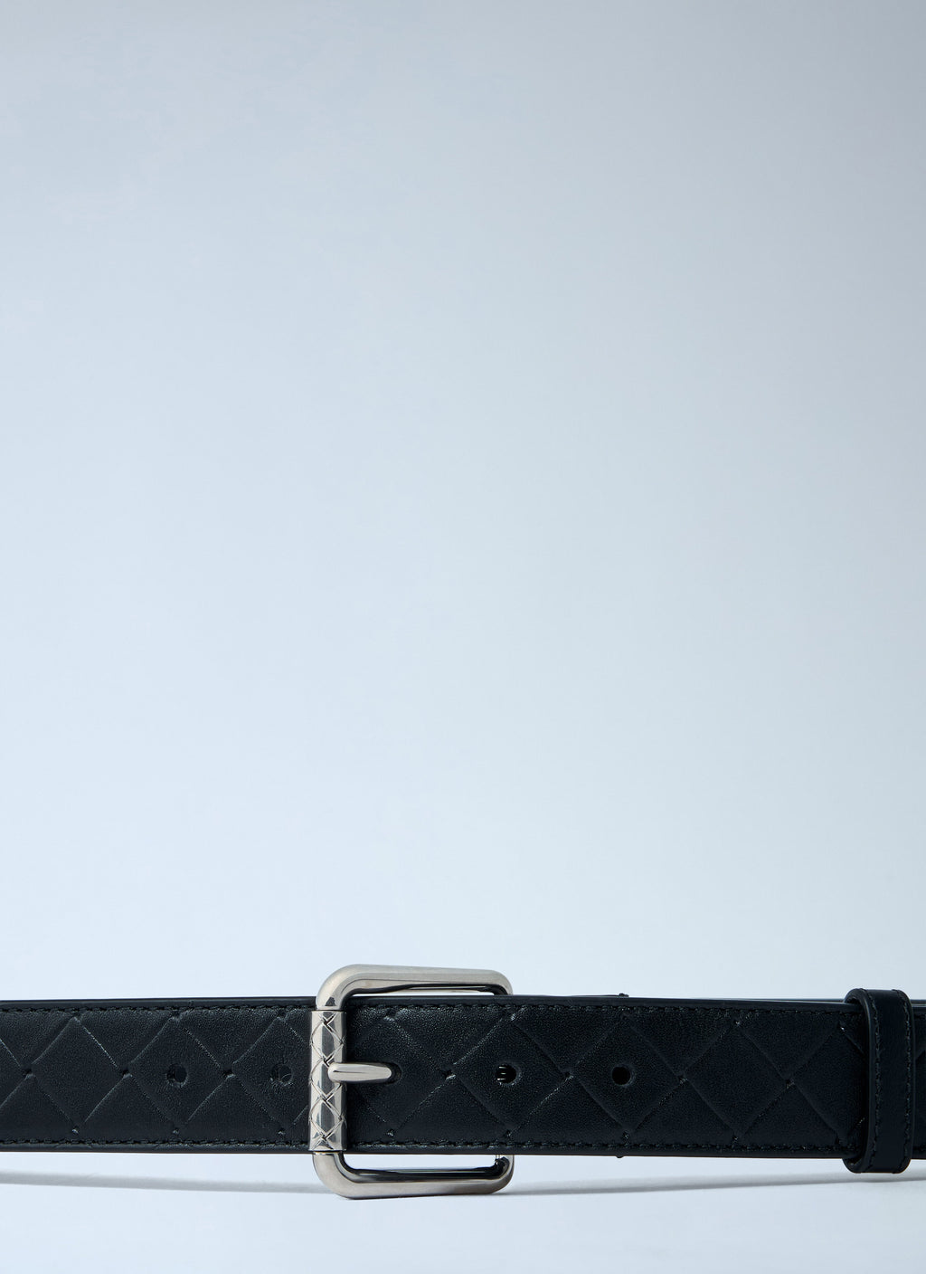 Bottega Veneta Men Intrecciato Stamp Belt