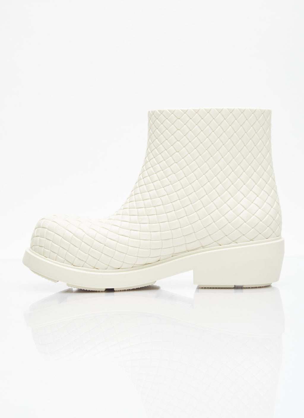 Bottega Veneta Women Fireman Intreccio Ankle Boots