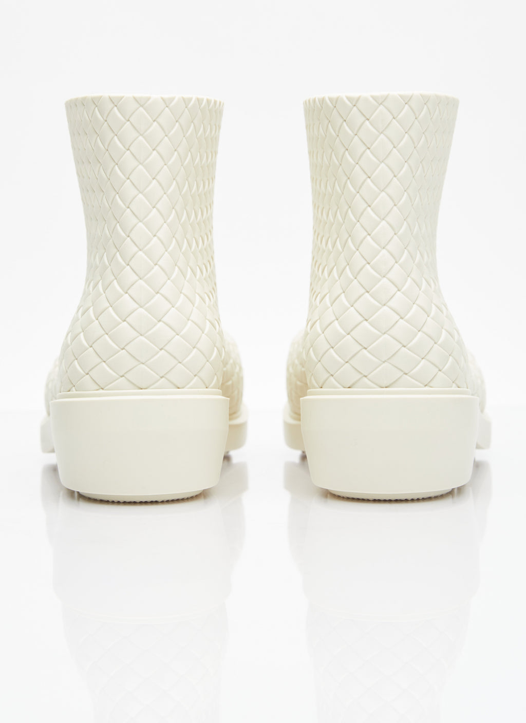 Bottega Veneta Women Fireman Intreccio Ankle Boots