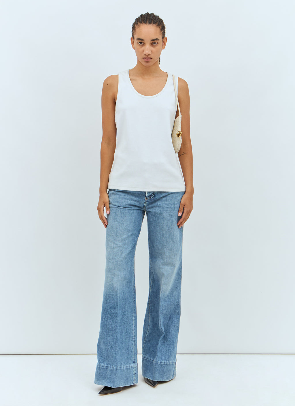 Bottega Veneta Women Vintage Wide-Leg Jeans
