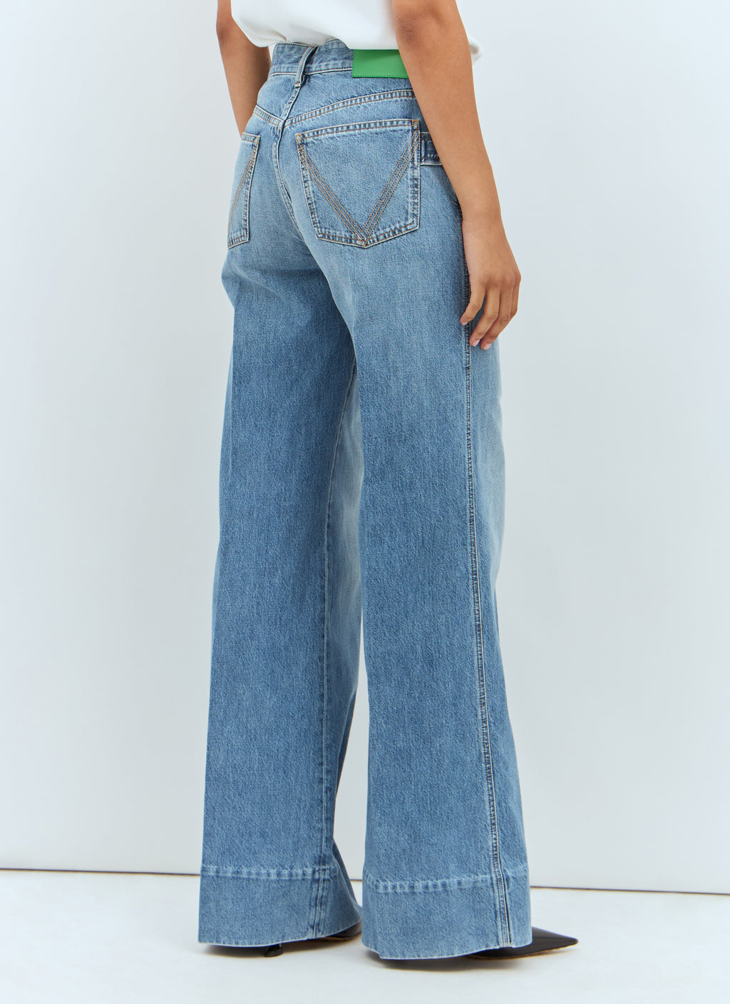 Bottega Veneta Women Vintage Wide-Leg Jeans