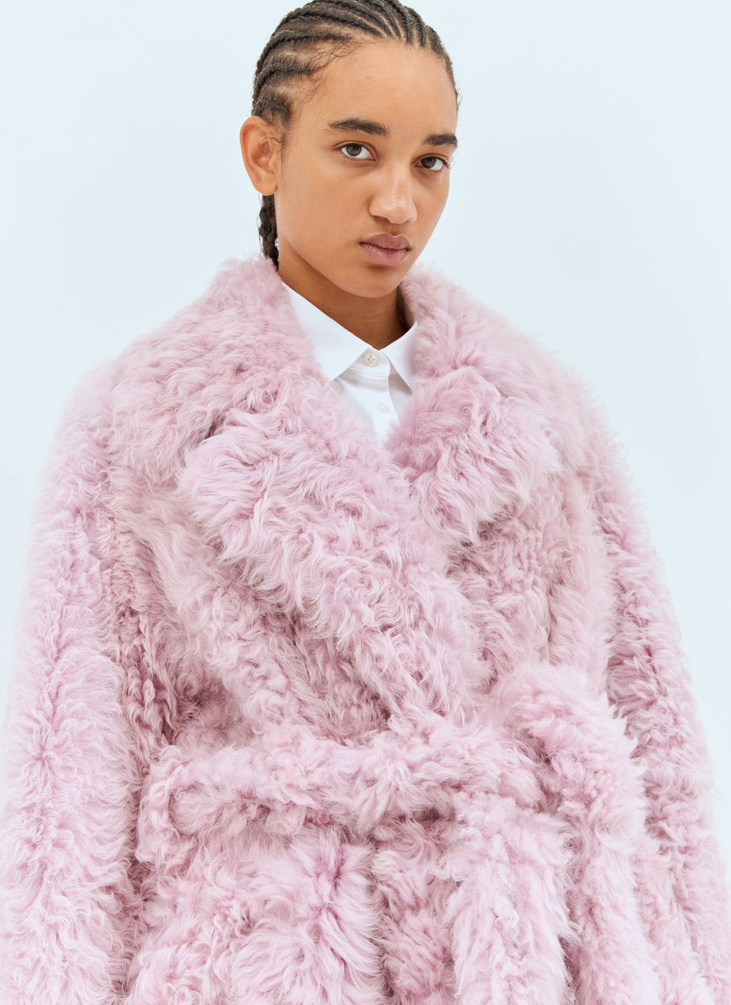 Bottega Veneta Women Shearling Coat