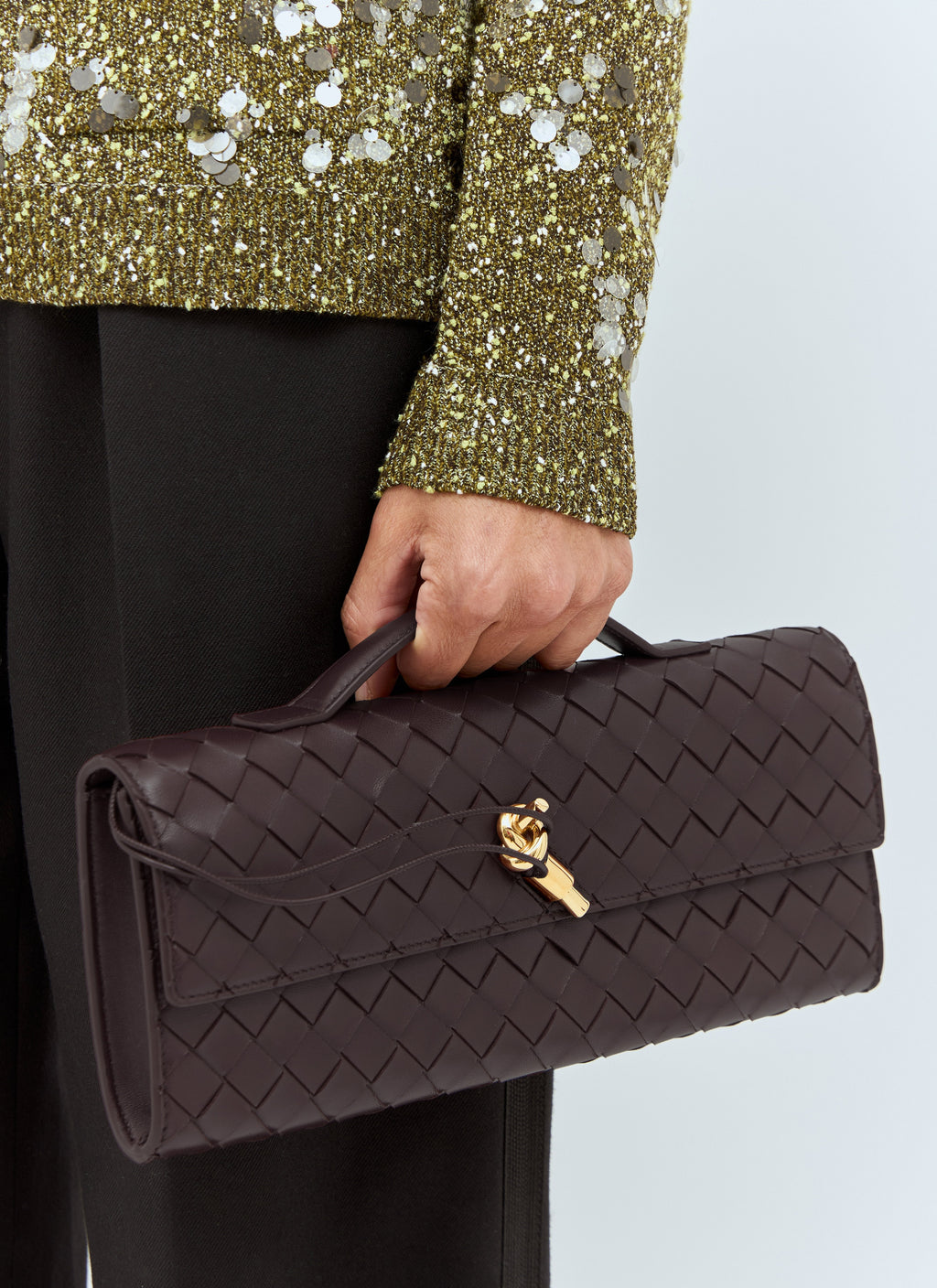 Bottega Veneta Women Long Andiamo Clutch