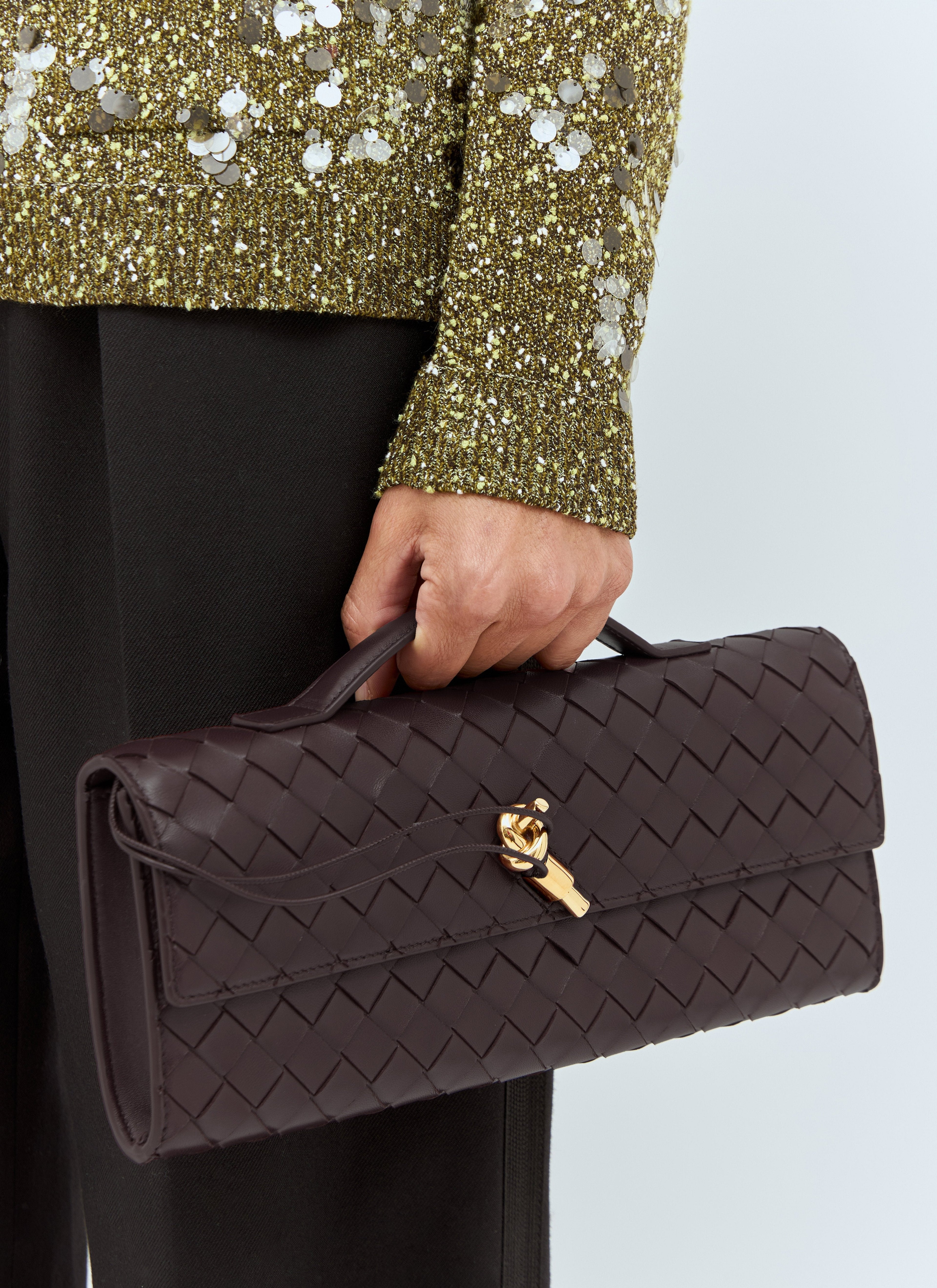 Bottega Veneta Women Long Andiamo Clutch