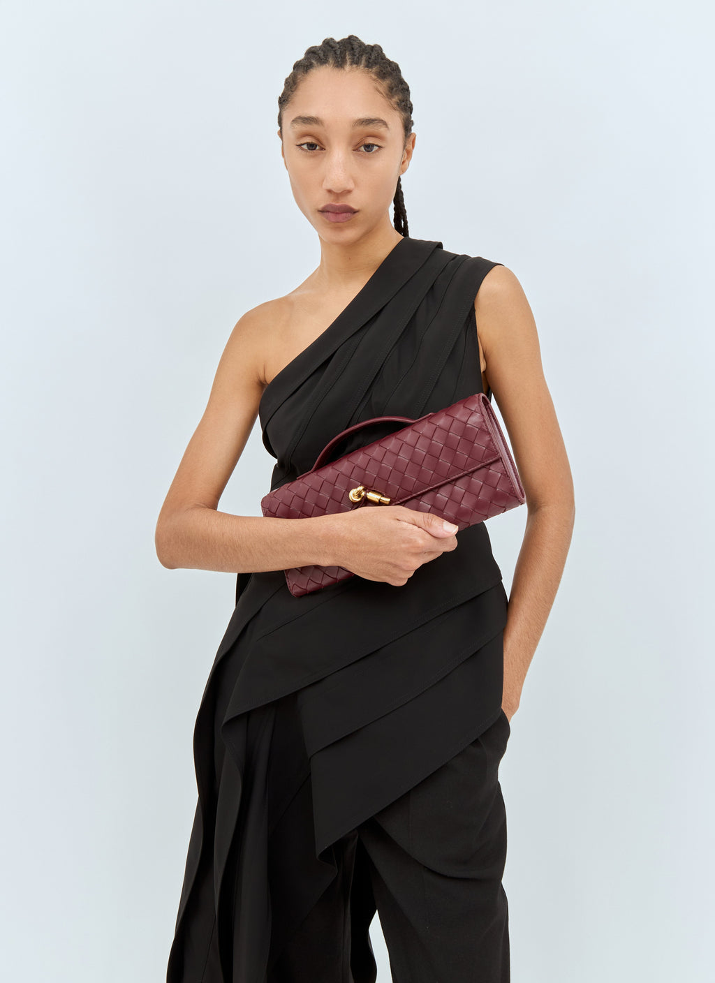 Bottega Veneta Women Long Andiamo Clutch