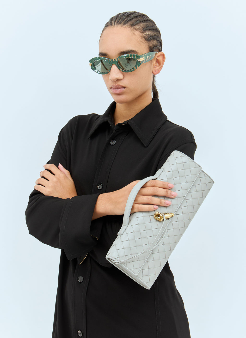 Bottega Veneta Women Long Andiamo Clutch