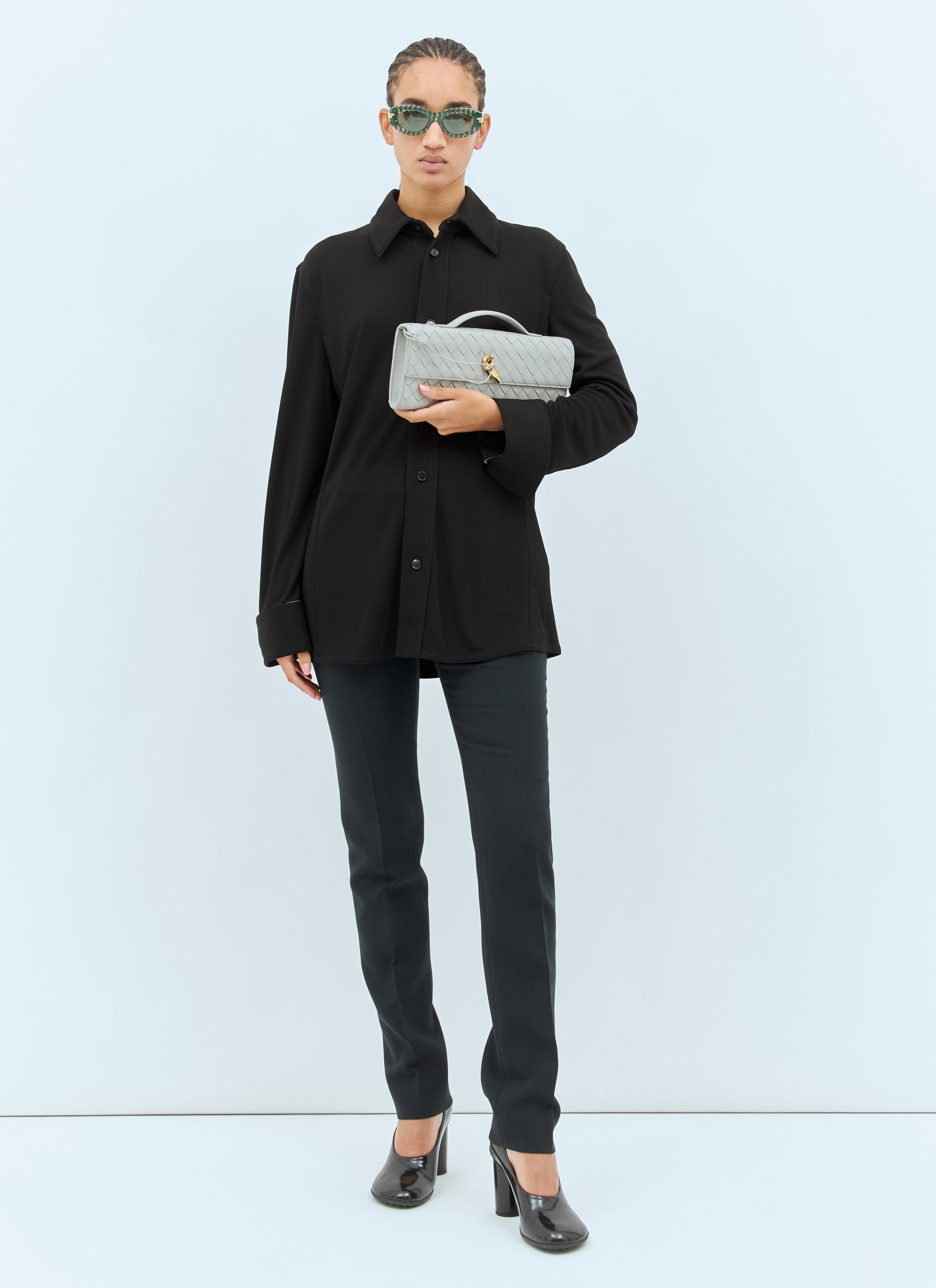 Bottega Veneta Women Long Andiamo Clutch