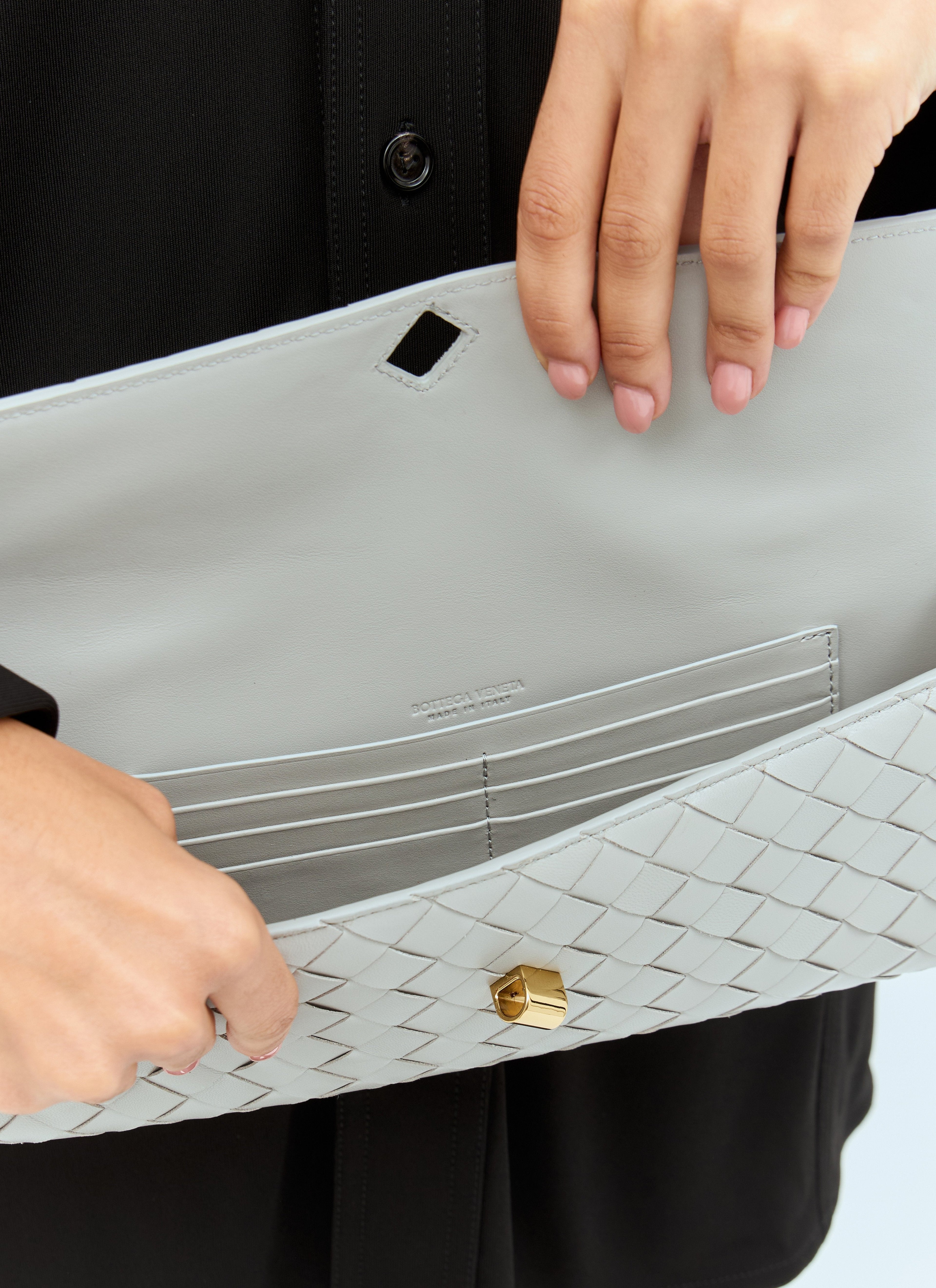 Bottega Veneta Women Long Andiamo Clutch