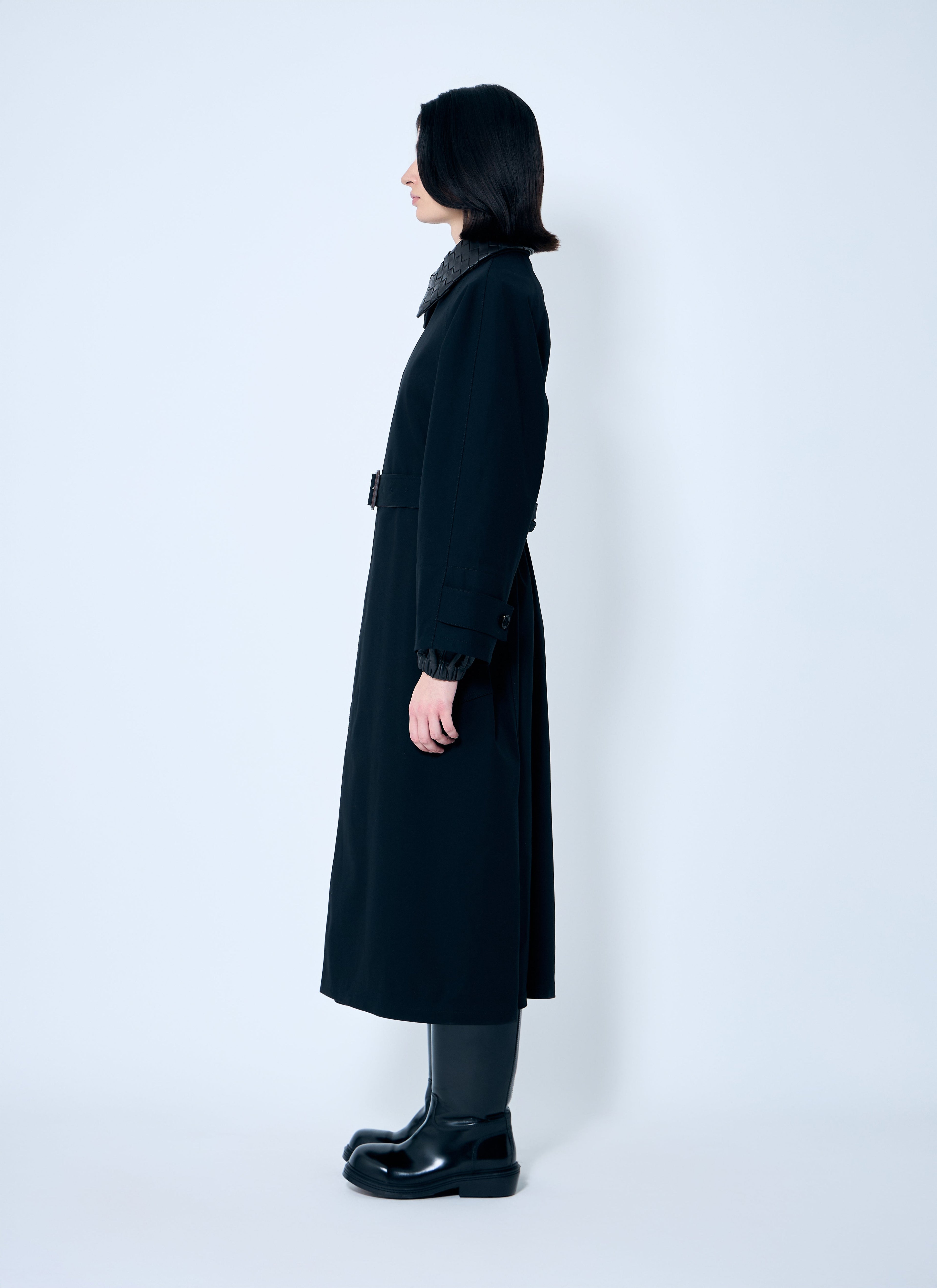 Bottega Veneta Women Cotton Trench Coat