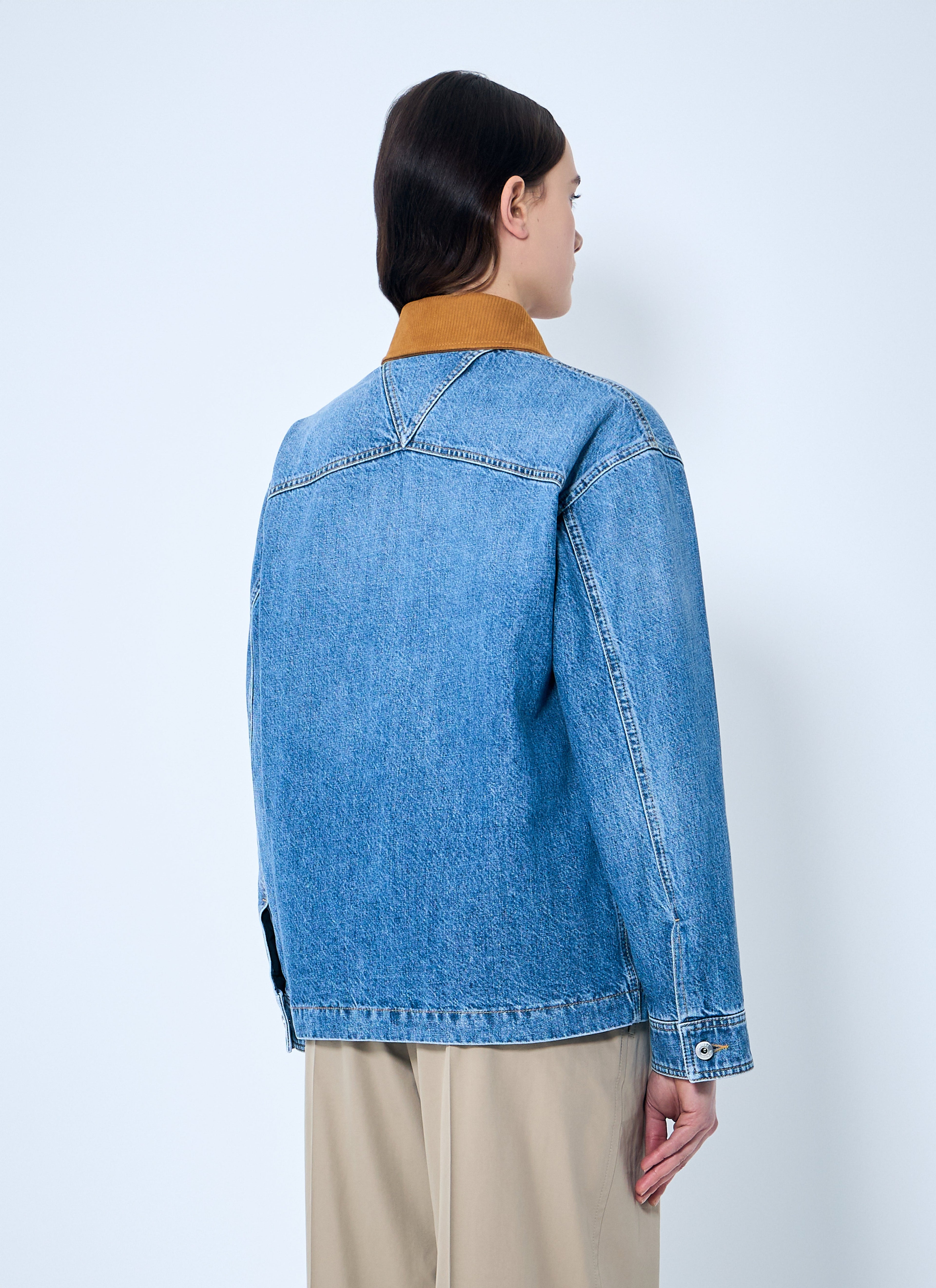 Bottega Veneta Women Vintage Indigo Denim Jacket