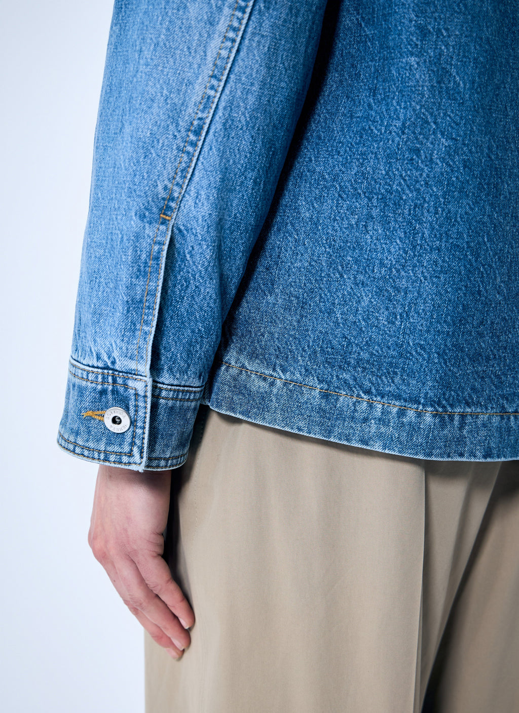 Bottega Veneta Women Vintage Indigo Denim Jacket