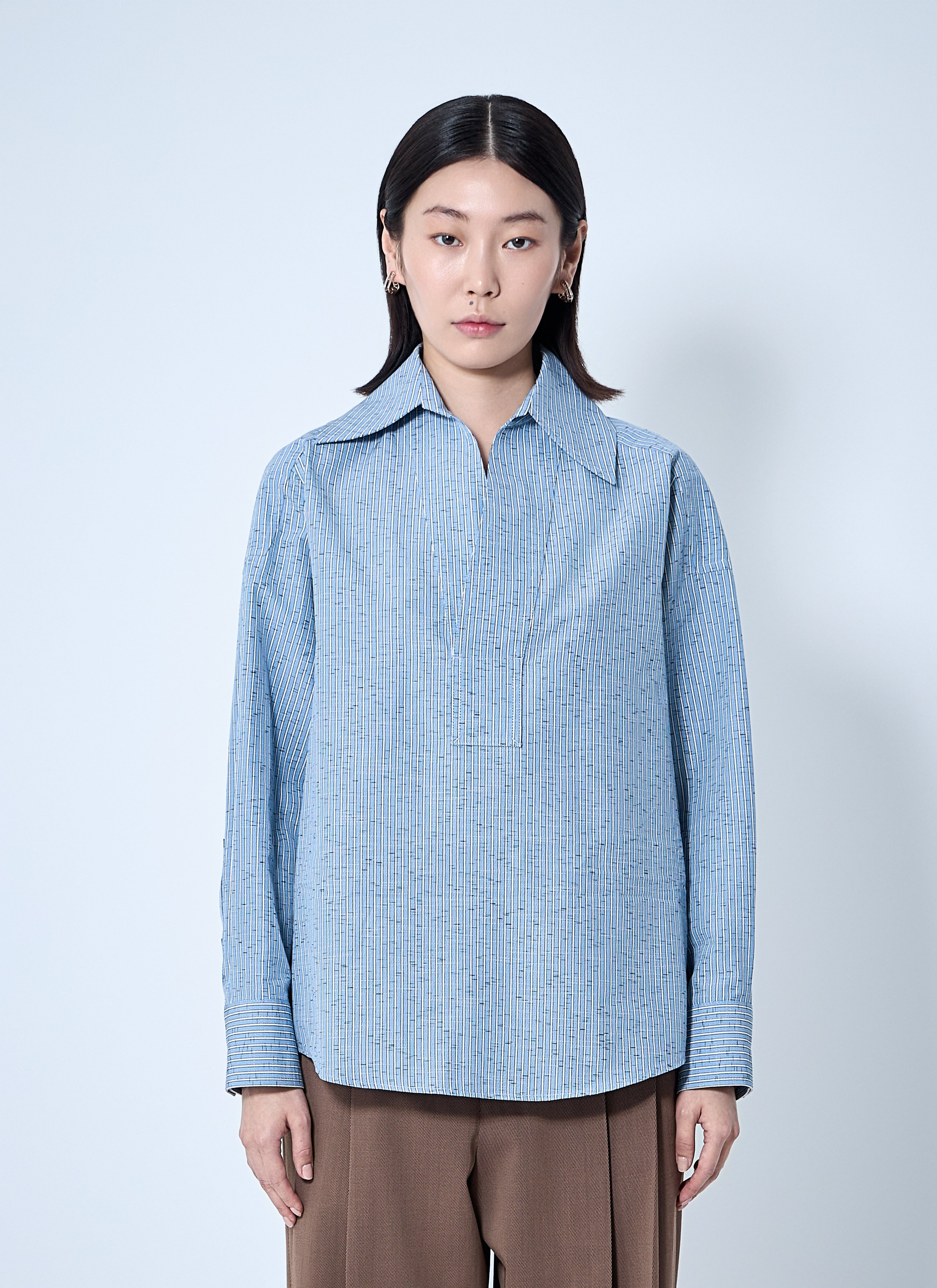 Bottega Veneta Women Striped Shirt