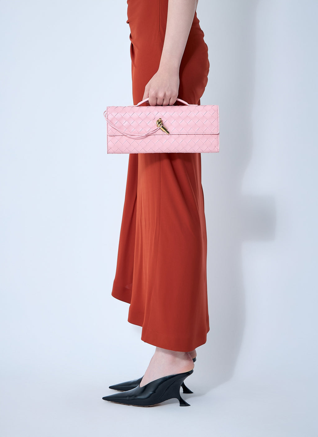 Bottega Veneta Women Long Andiamo Clutch