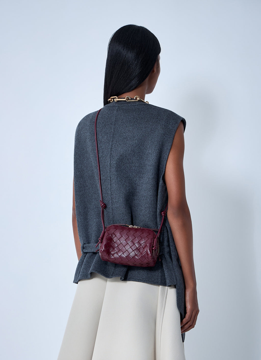 Bottega Veneta Women Concert Pouch Crossbody Bag