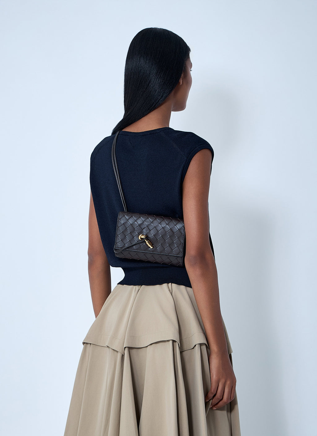 Bottega Veneta Women Andiamo Crossbody Bag