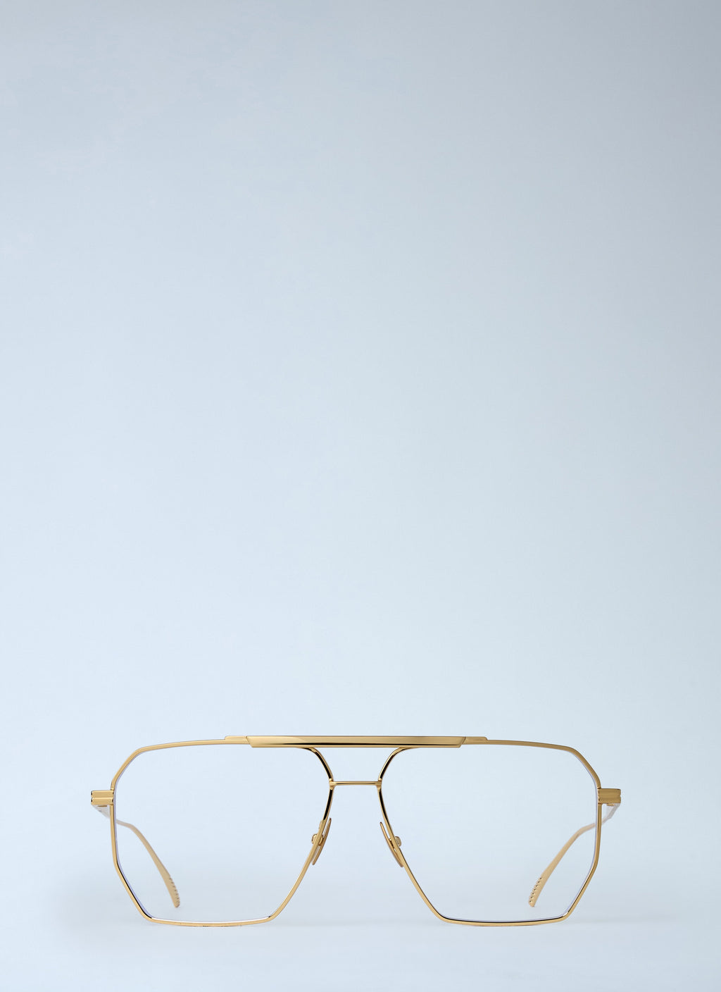 Bottega Veneta Men Classic Aviator Glasses