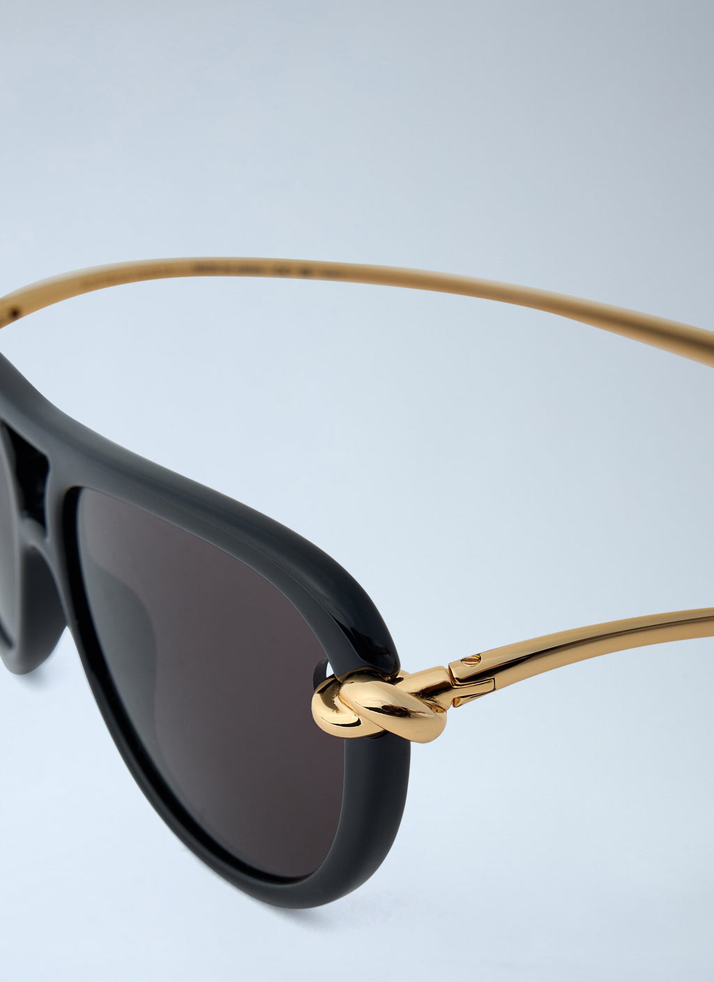 Bottega Veneta Men Knot Aviator Sunglasses