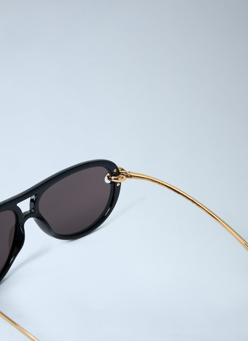 Bottega Veneta Men Knot Aviator Sunglasses