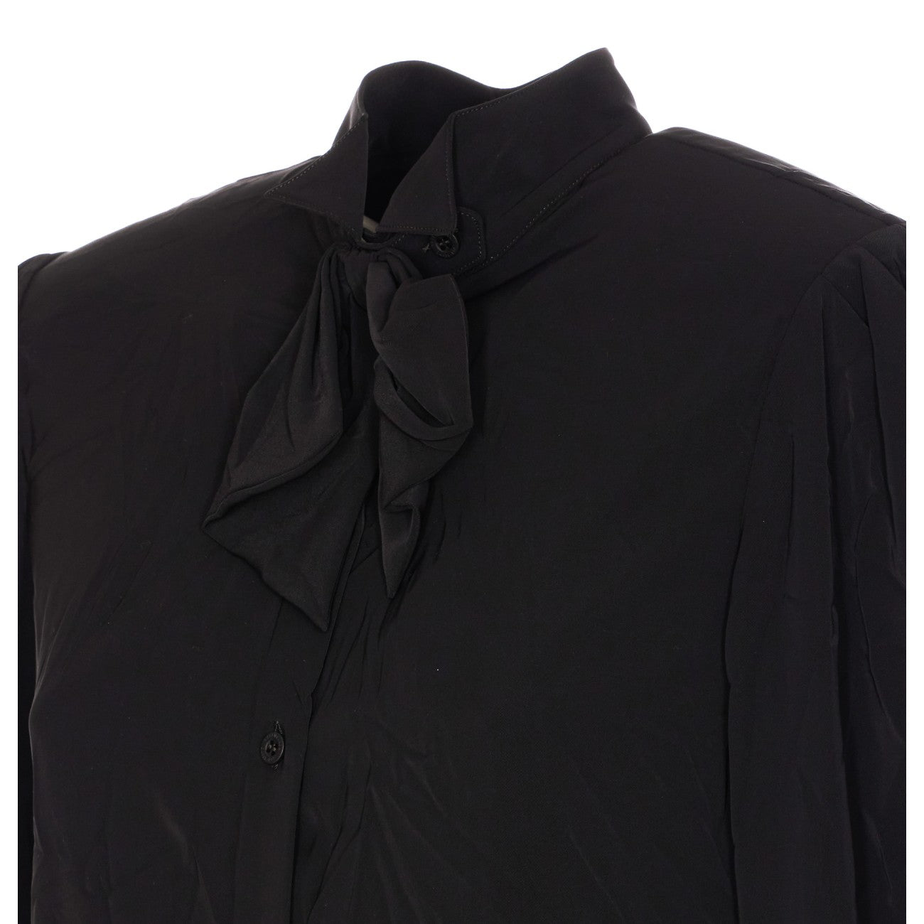 Balenciaga Women Bow Blouse