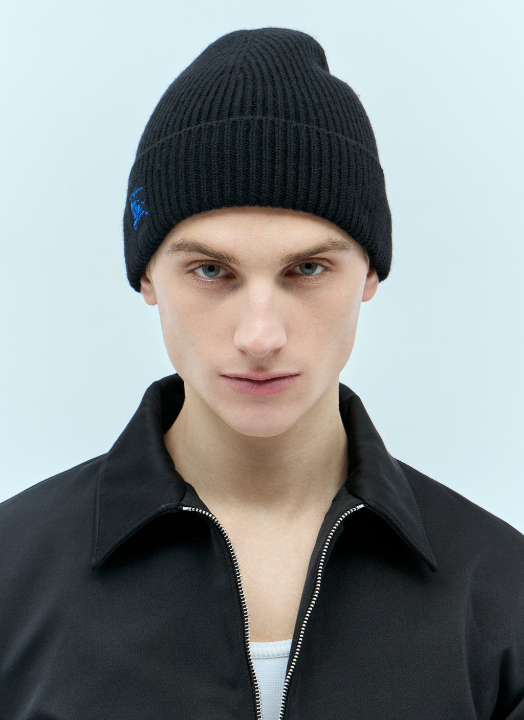 Burberry Men Ribbed Cashmere Beanie