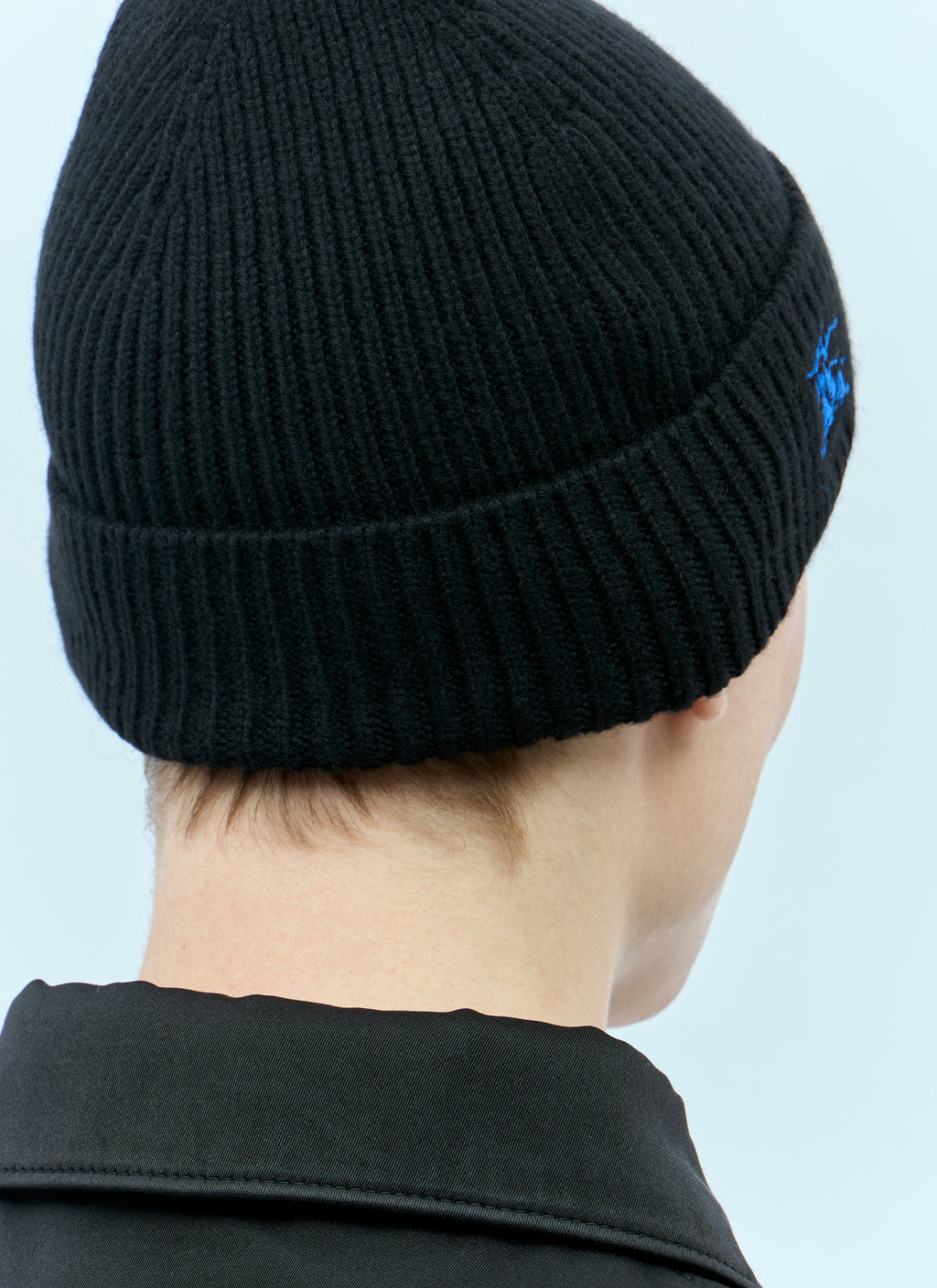 Burberry Men Ribbed Cashmere Beanie
