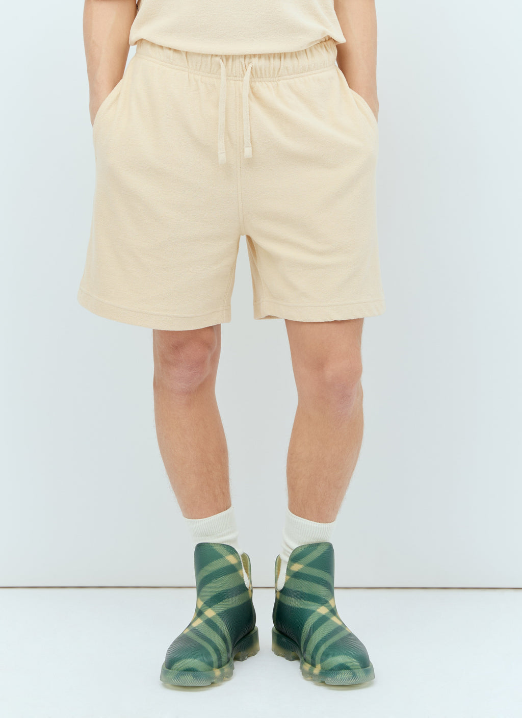 Burberry Men Cotton Towelling Shorts