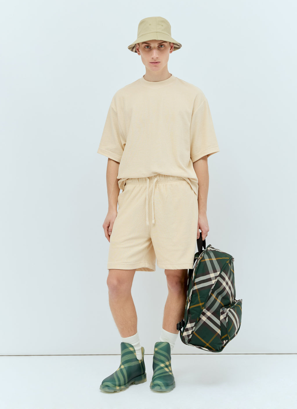 Burberry Men Cotton Towelling Shorts