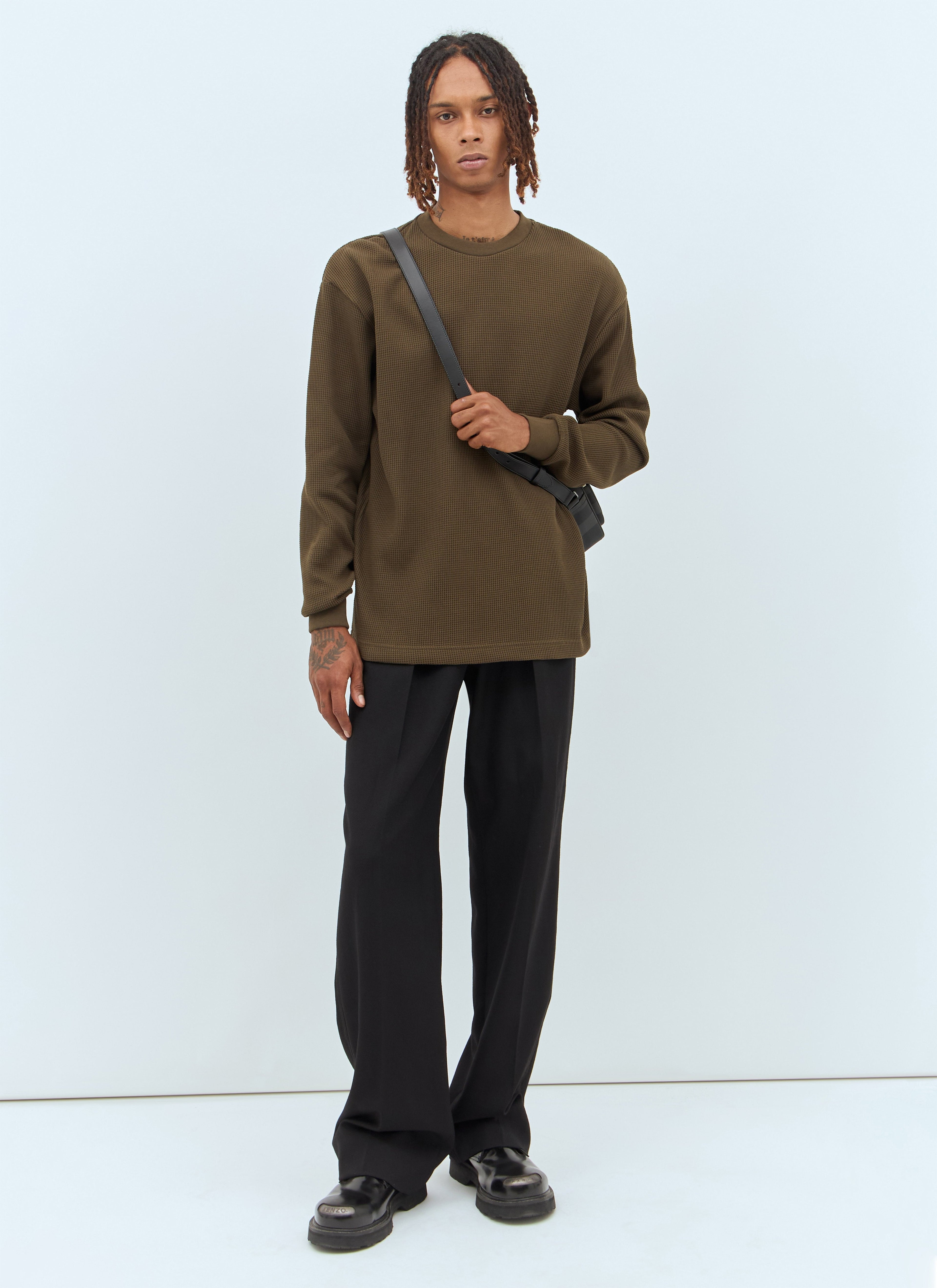 Burberry Men Ekd Waffle Knit Top