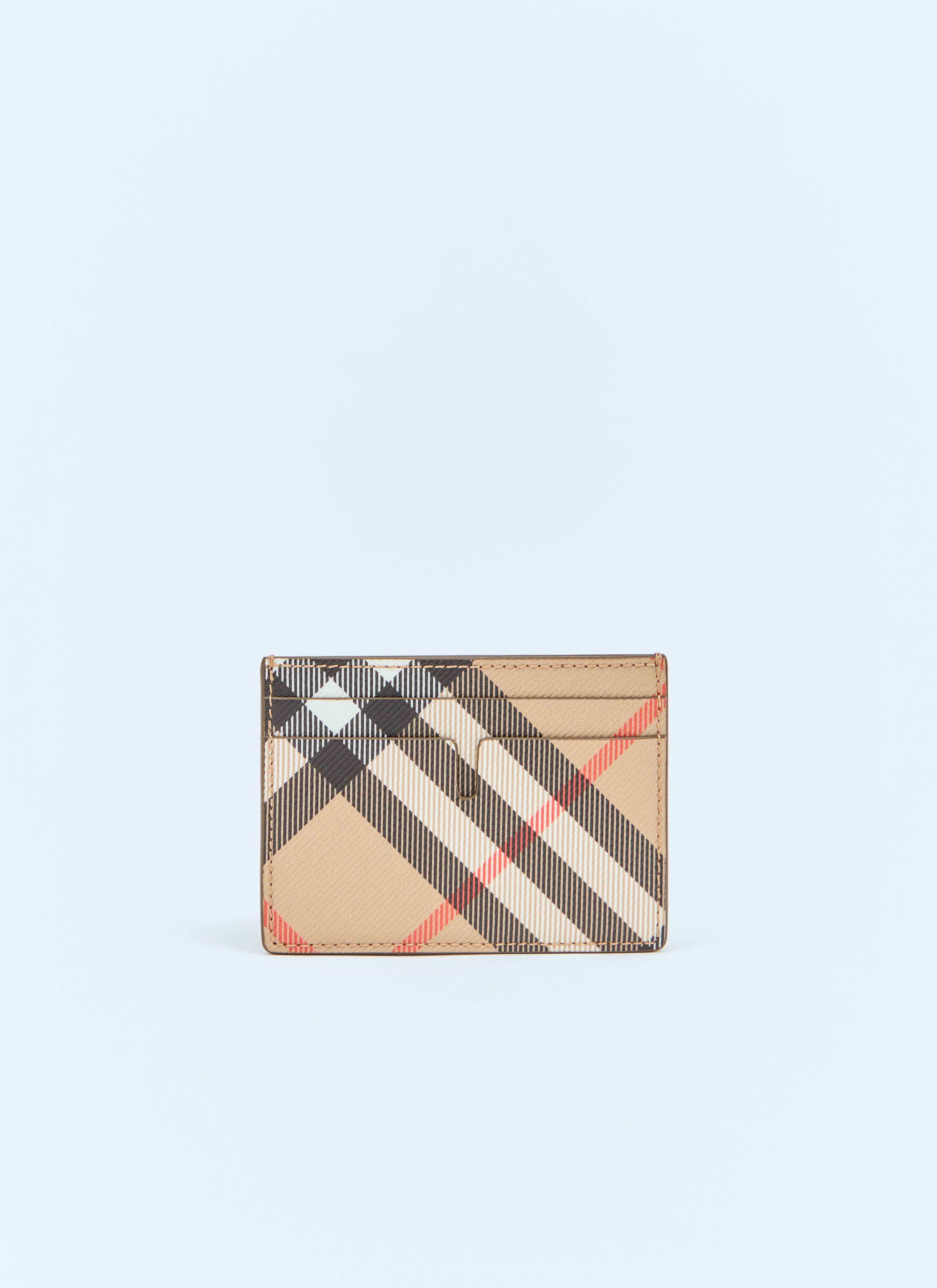 Burberry Men Check Cardholder