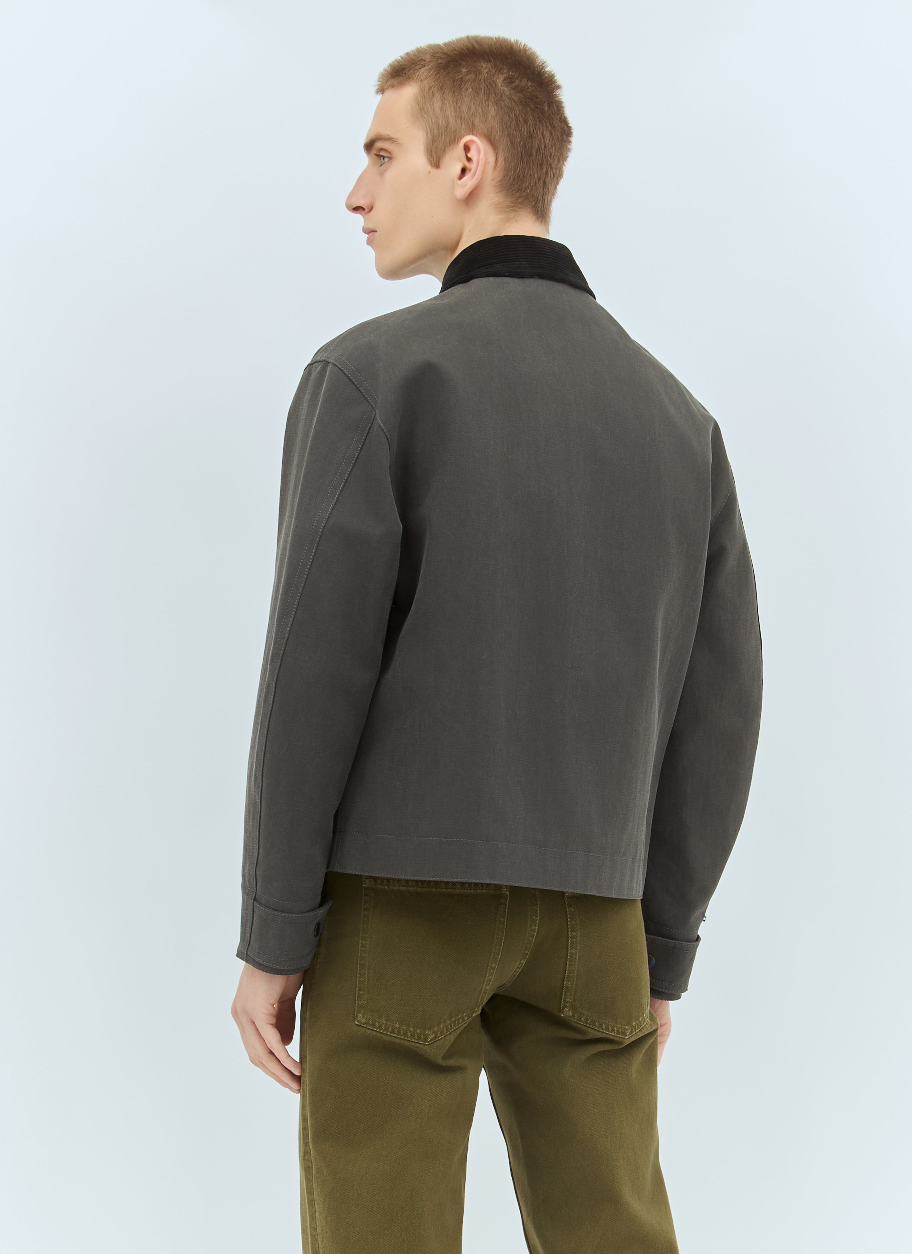 Burberry Men Cotton Canvas Jacket